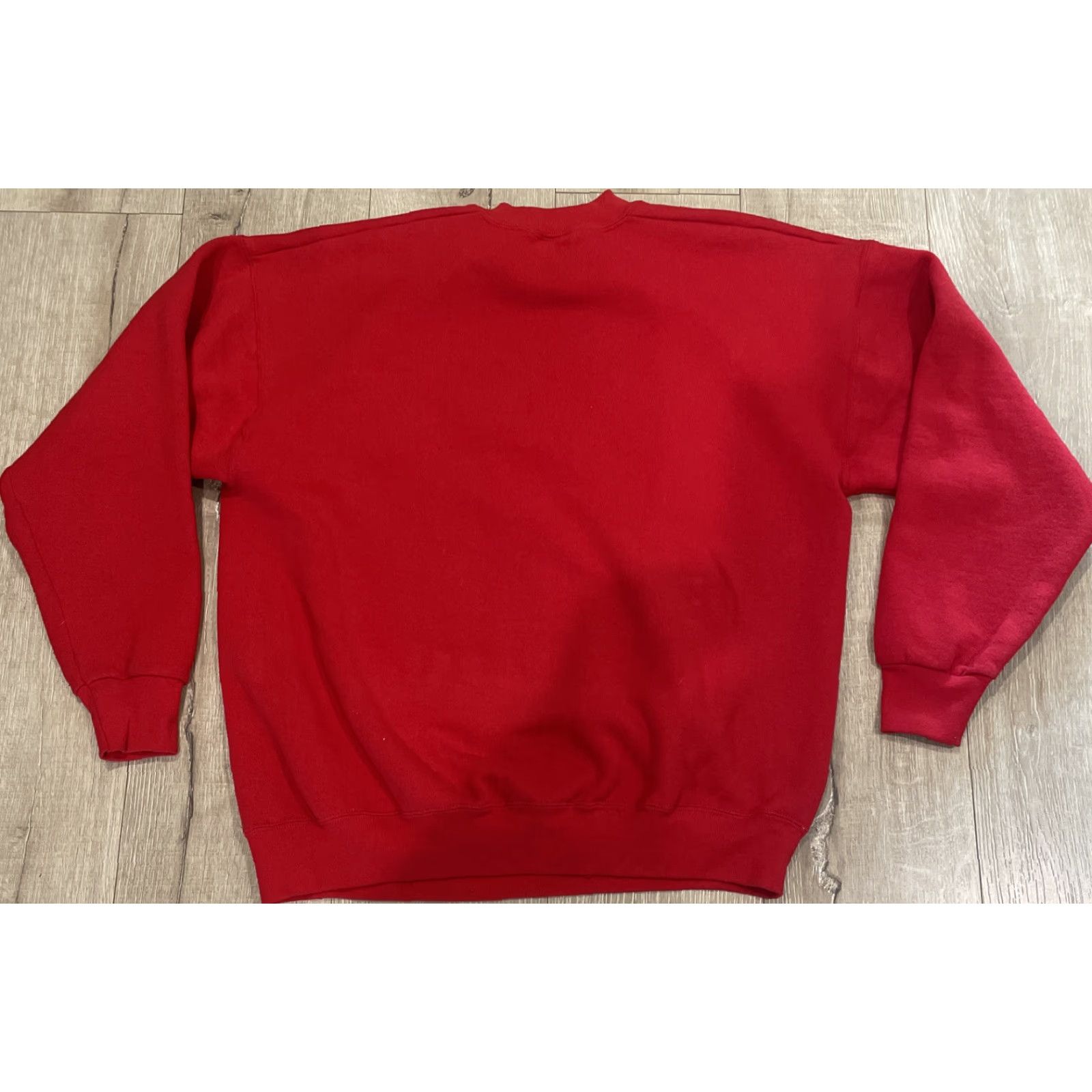Vintage VINTAGE Looney Tunes Tweety Bird Sylvester Sweater Red XL Sweatshirt Pullover Unisex Adults Crew Neck Long Sleeve Graphic Print (What Part Of) Size US XL / EU 56 / 4 - 2 Thumbnail