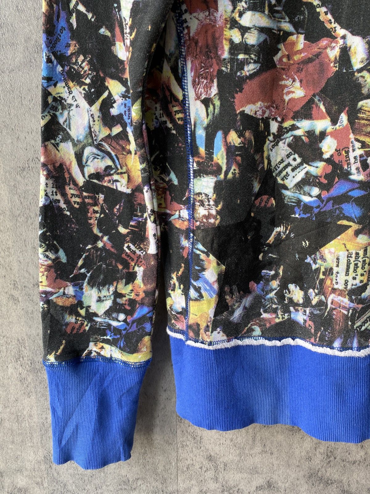 Japanese Brand Glad News Japan Fullprint Design Fur Hoodie Size US S / EU 44-46 / 1 - 15 Thumbnail