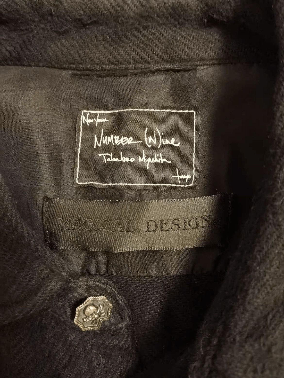 Number (N)ine Sz 2 Number Nine x Magical Design Silver Button Jacket-2508 Size US M / EU 48-50 / 2 - 4 Thumbnail