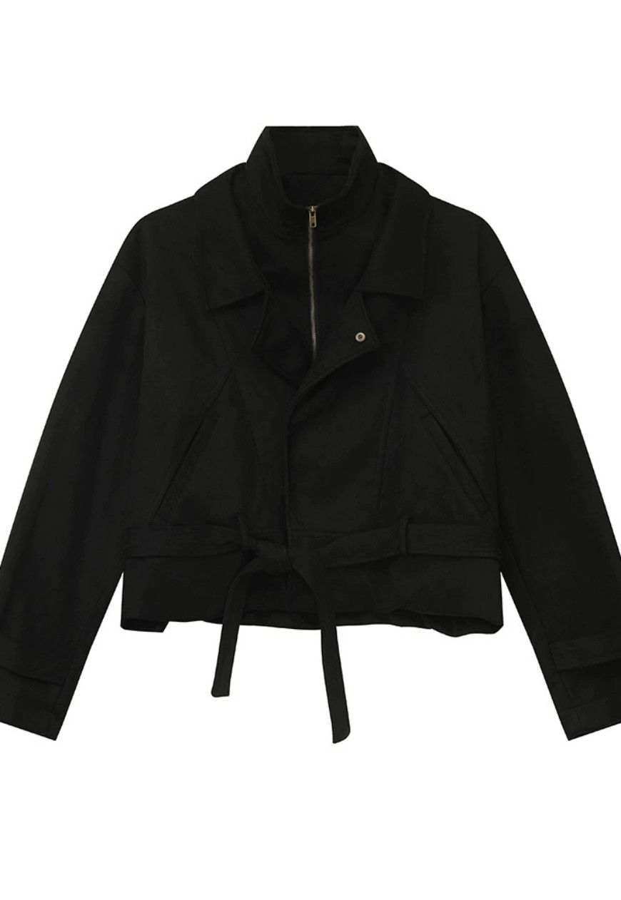Other Men’s Stylish suede belted jacket Size US M / EU 48-50 / 2 - 3 Thumbnail