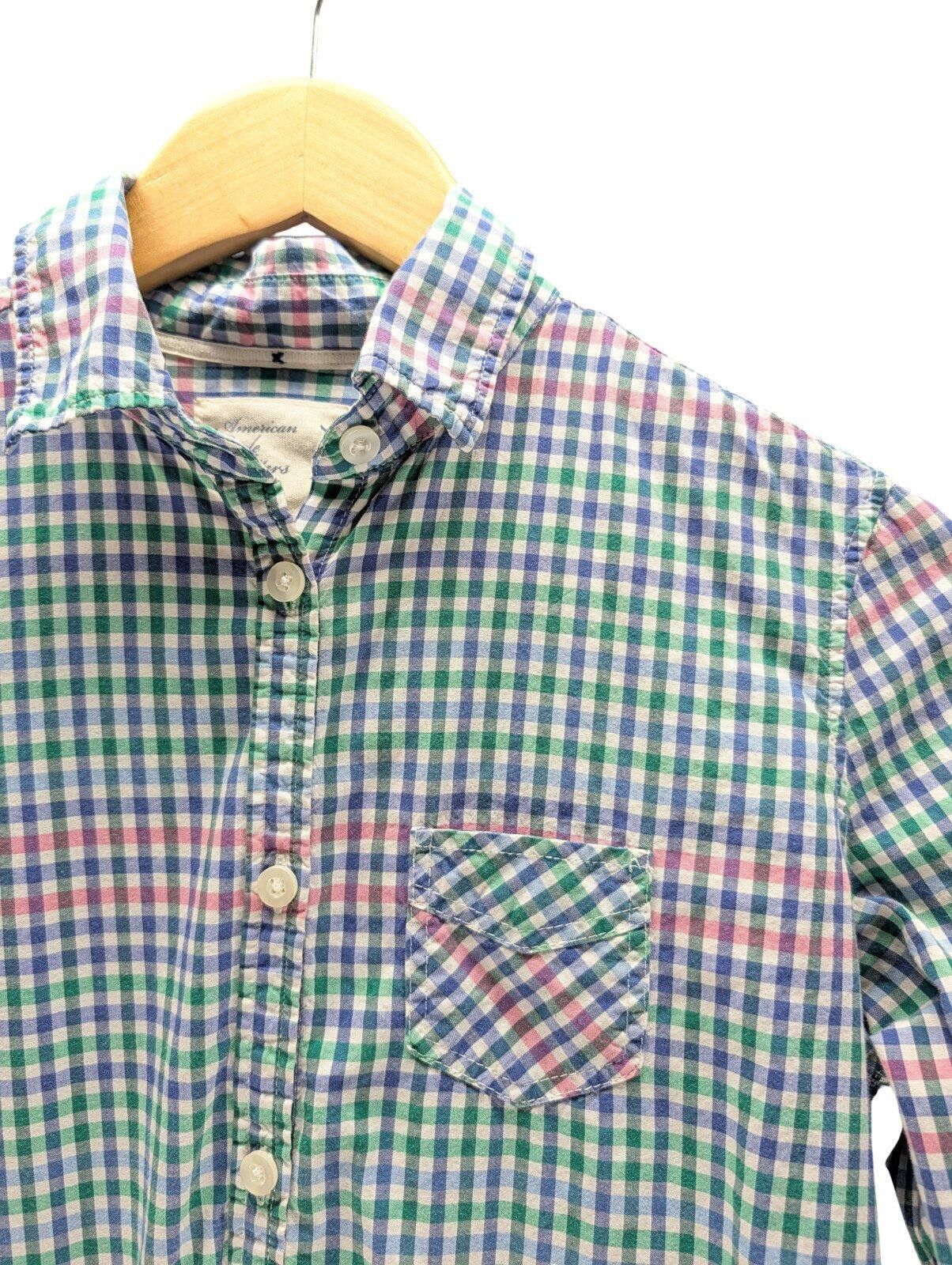 American Eagle Outfitters American Eagle Button Shirt Women Small Plaid Multicolor Size S / US 4 / IT 40 - 4 Thumbnail