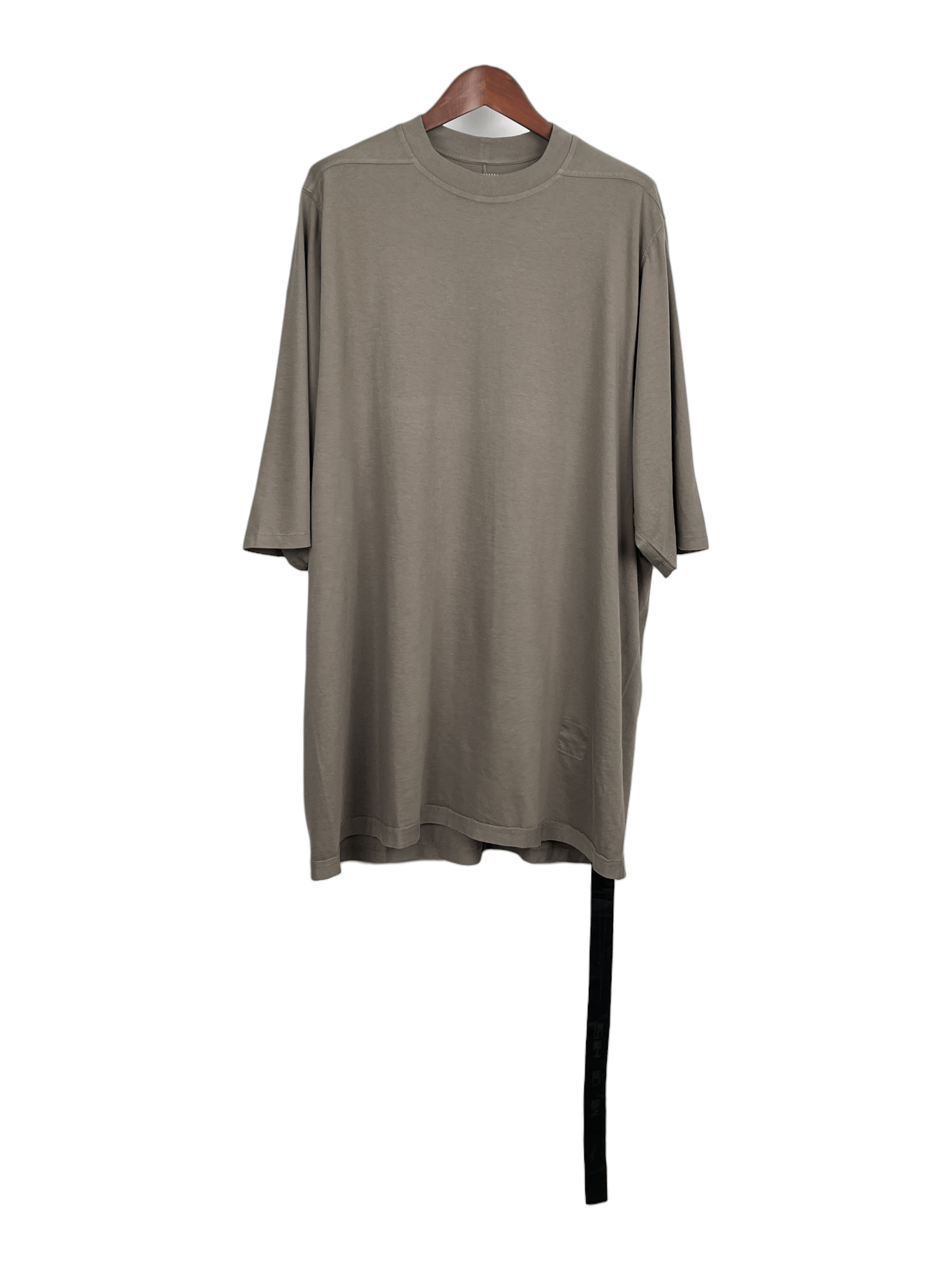 Rick Owens Drkshdw Rick Owens DRKSHDW Olive Jumbo T-Shirt Size US L / EU 52-54 / 3 - 1 Thumbnail