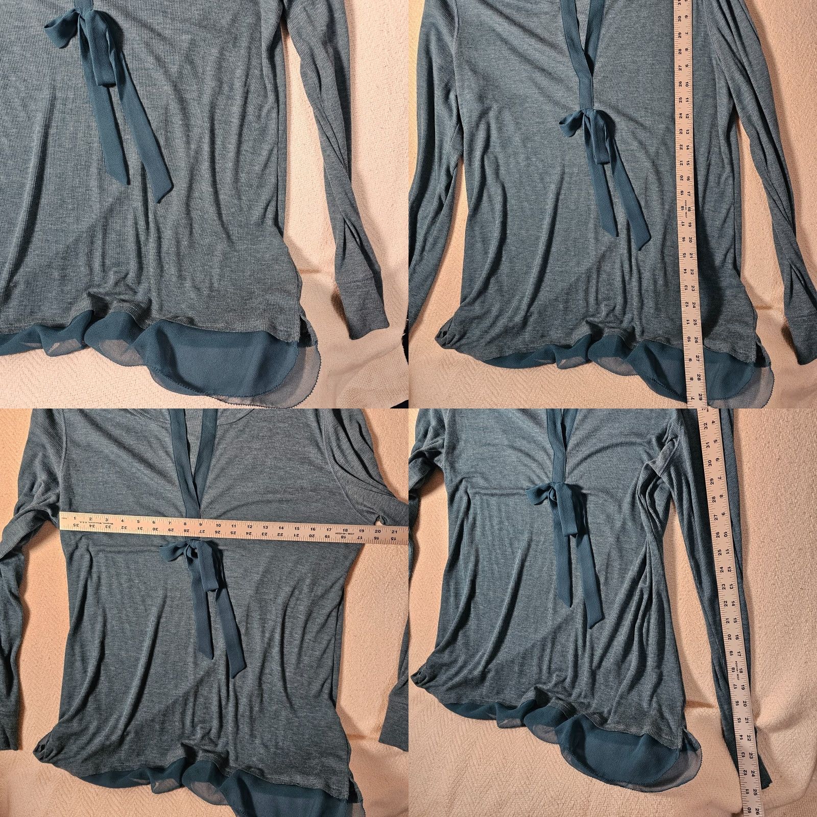 Vintage VINTAGE Simply Vera Vera Wang Women's Sweater Pullover Knit Long Sleeve Casual Formal XL Blue Size XL / US 12-14 / IT 48-50 - 8 Thumbnail
