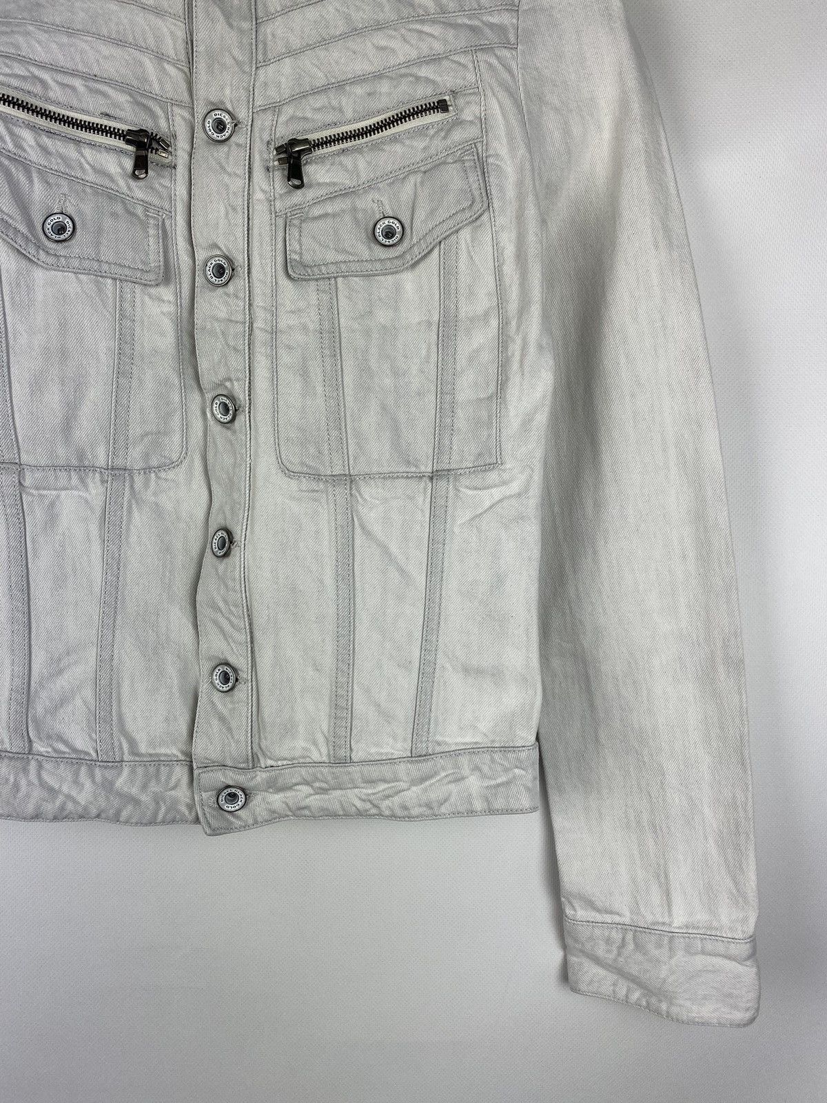 Diesel × Diesel Black Gold Diesel Black Gold ladies denim trucker jacket size 38 / M Size M / US 6-8 / IT 42-44 - 6 Thumbnail