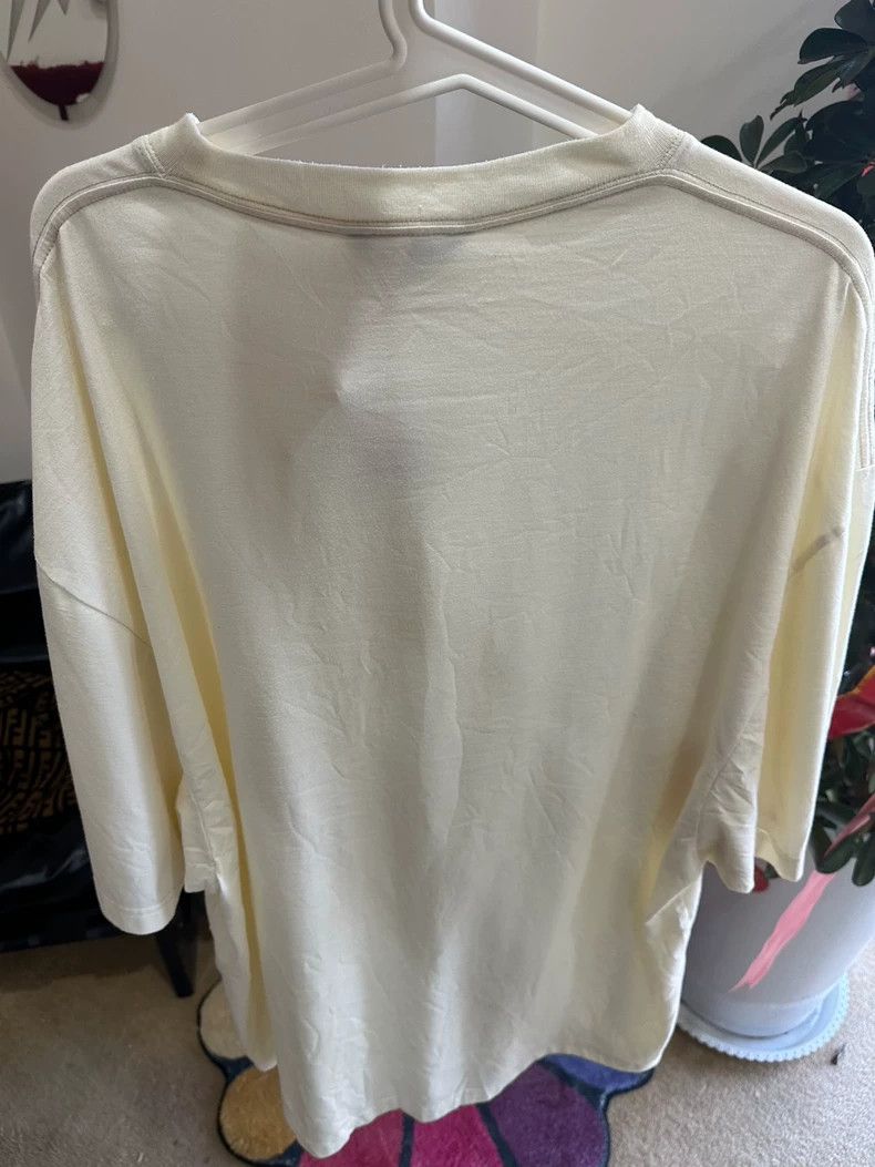 Balenciaga Balenciaga Classic Short Sleeve, Size S, Yellow and White Size US S / EU 44-46 / 1 - 2 Thumbnail