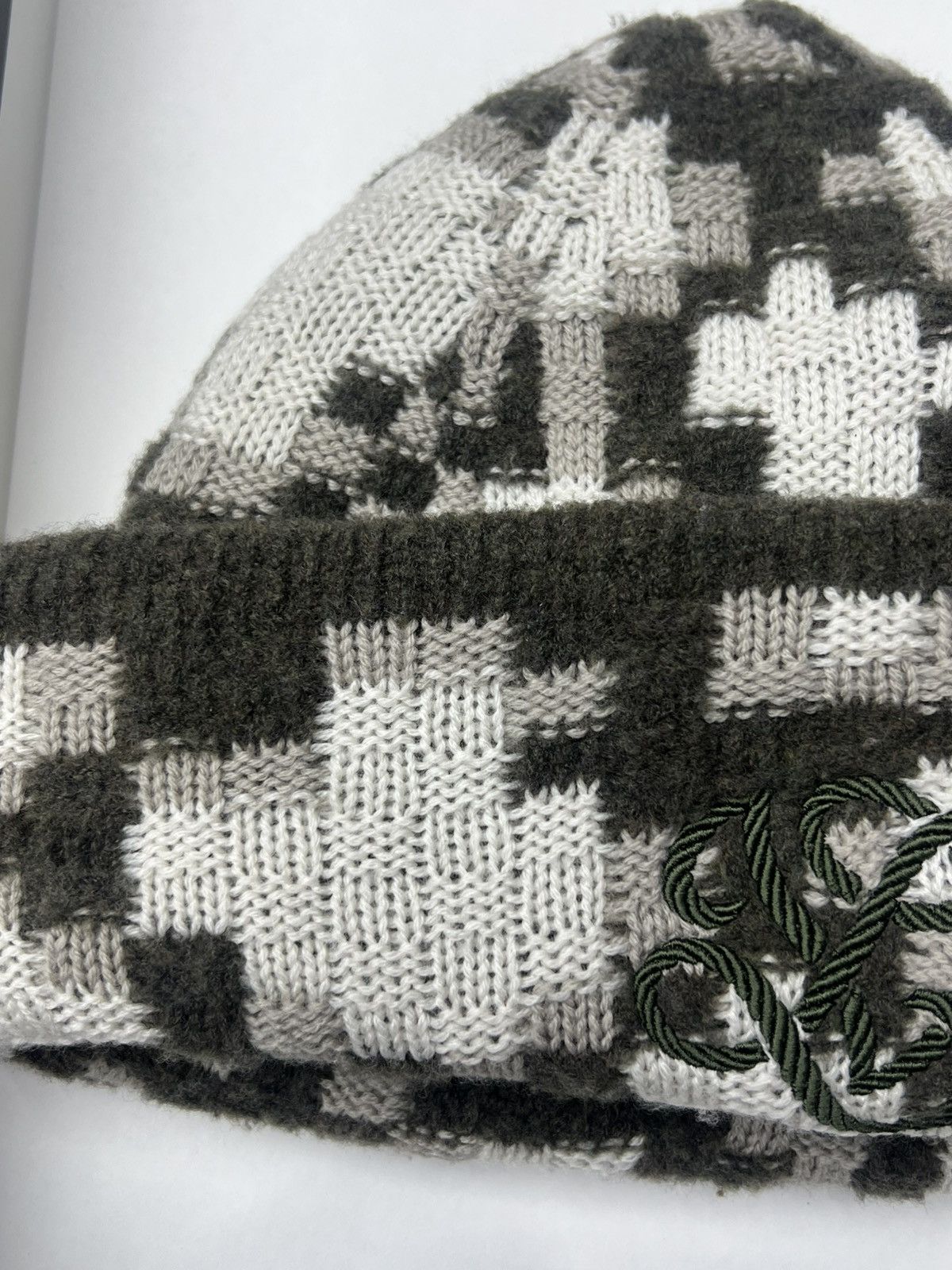 Louis Vuitton Louis Vuitton Crush Snakoflage Beanie Size ONE SIZE - 6 Thumbnail