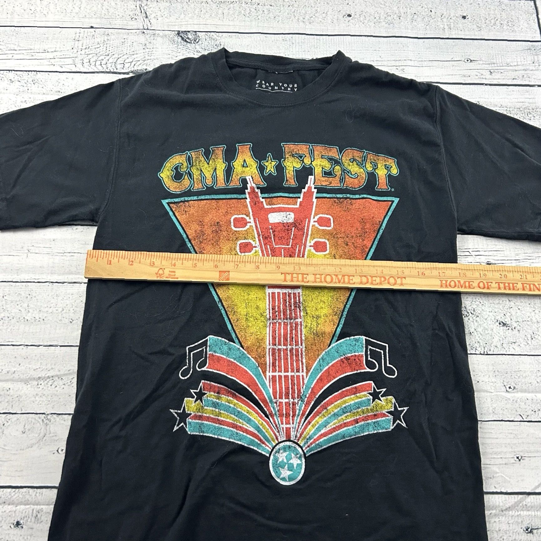 Vintage CMA Fest T Shirt Men’s Small Black Short Sleeve Shirt CMA Fest Men's Small Black Short Sleeve T-Shirt Size US S / EU 44-46 / 1 - 3 Thumbnail