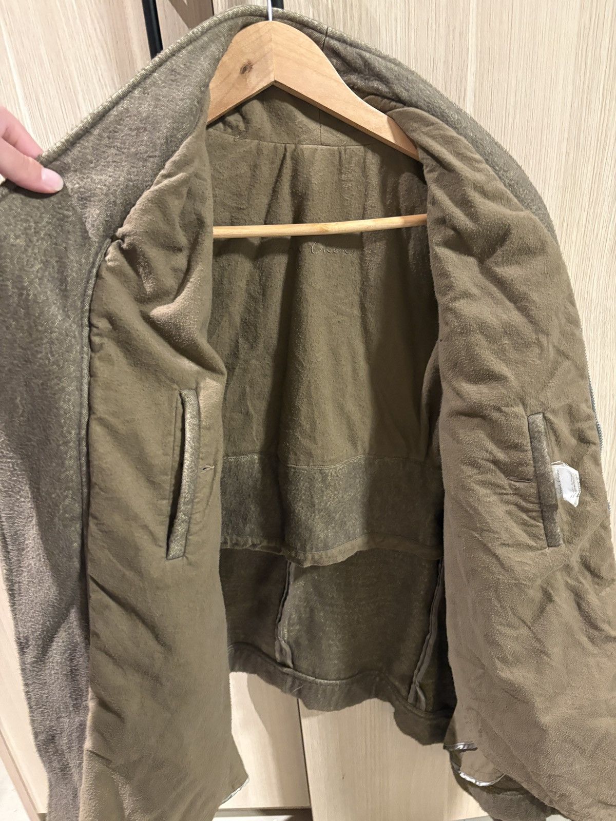 Rick Owens Rick Owens *2005 Moog Collection* khaki jacket Size US S / EU 44-46 / 1 - 7 Thumbnail