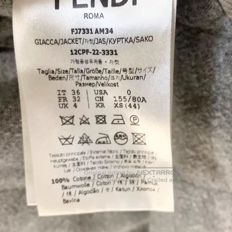 Fendi Fendi Coat Size XXS / US 00 / IT 34 - 4 Thumbnail