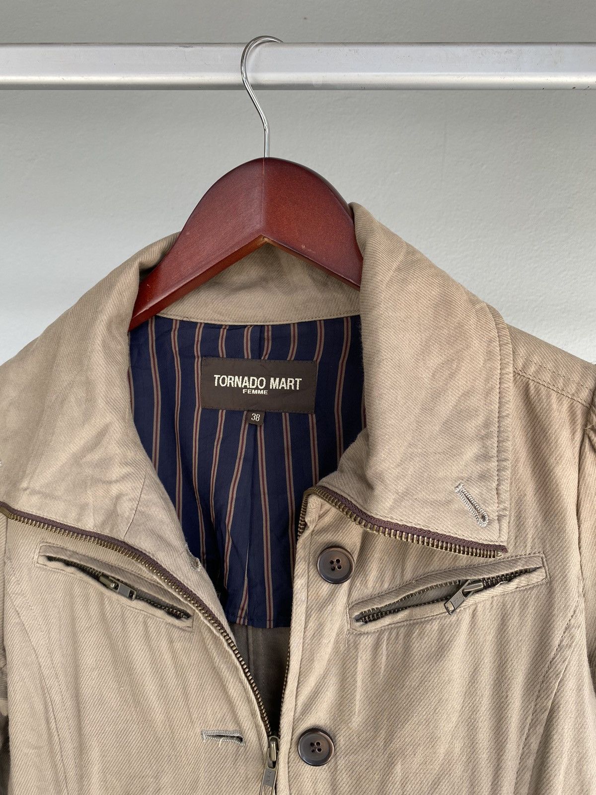 If Six Was Nine × Le Grande Bleu (L.G.B.) × Tornado Mart Tornado mart jacket Size XS / US 0-2 / IT 36-38 - 3 Thumbnail