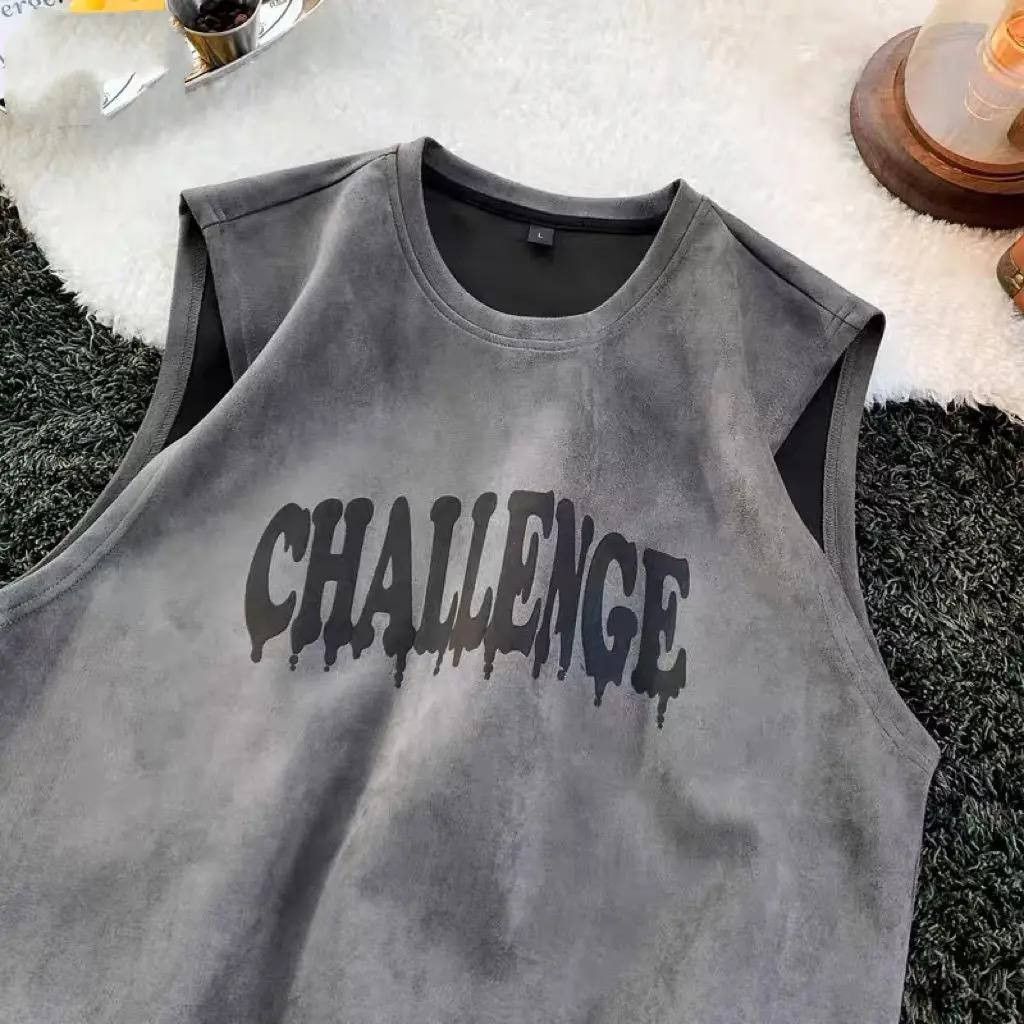 Vintage summer American summer sleeveless t-shirt Size US L / EU 52-54 / 3 - 4 Thumbnail