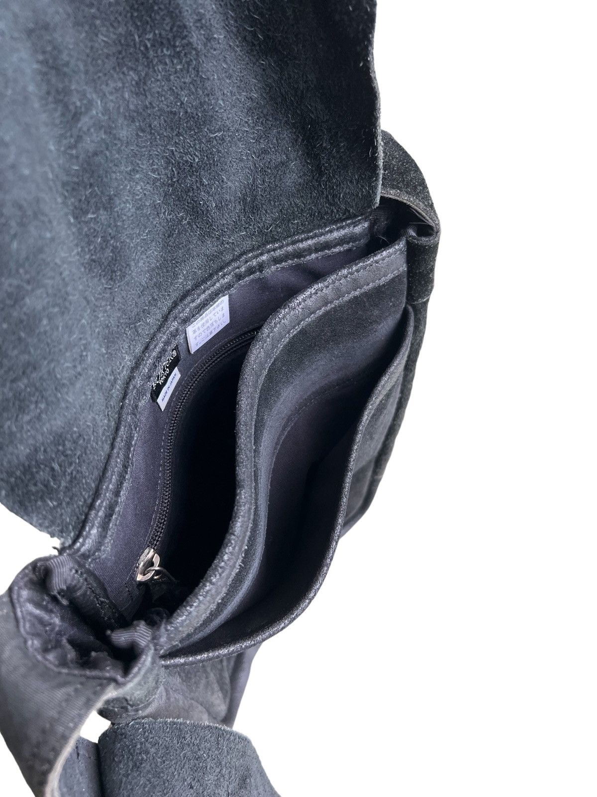 Porter 1990s Porter Yoshida & Co Suede Leather Flap Crossbody Bag Size ONE SIZE - 10 Thumbnail