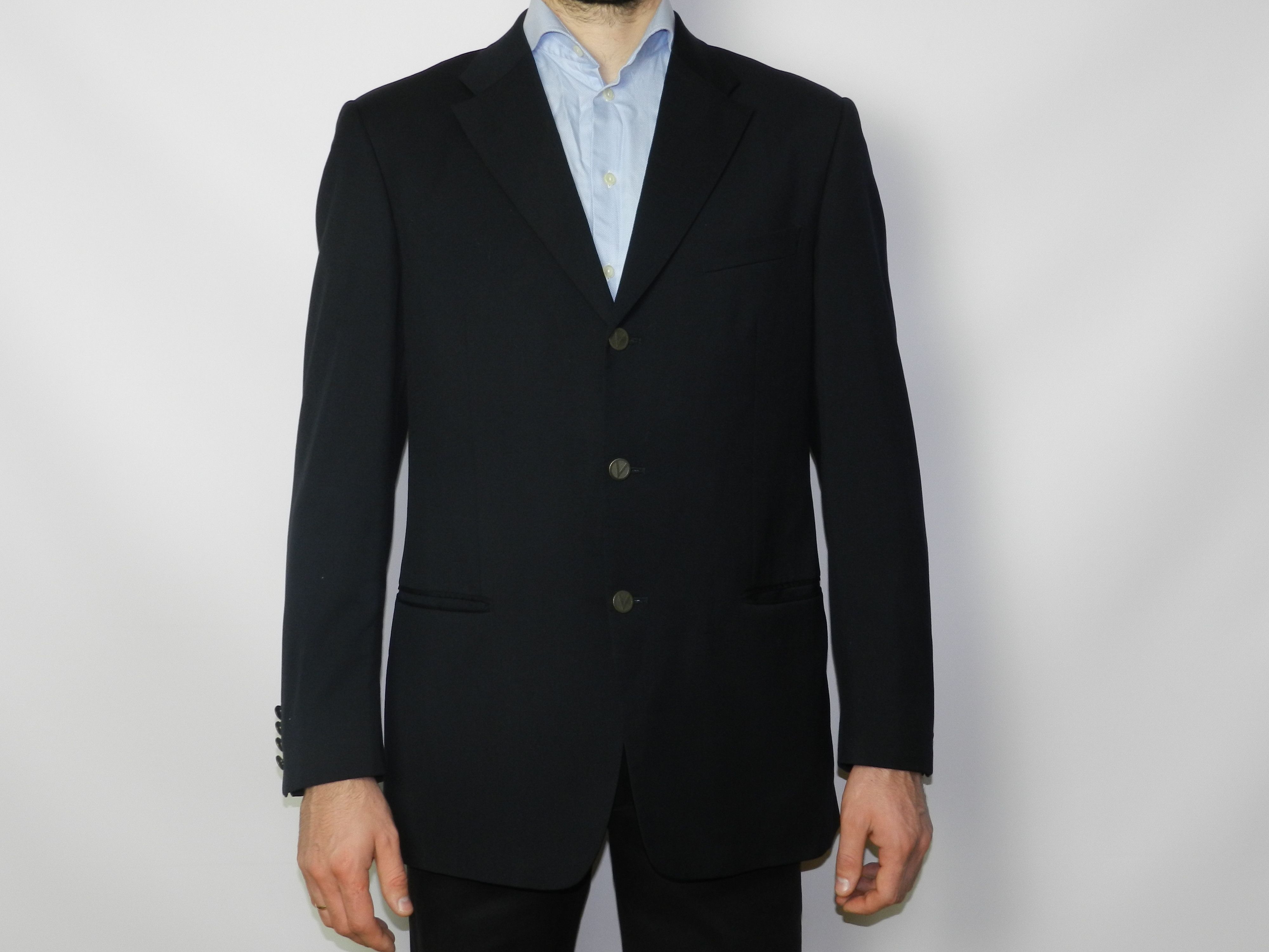 Valentino Valentino Wool Formal Blazer Size 42R - 1 Thumbnail