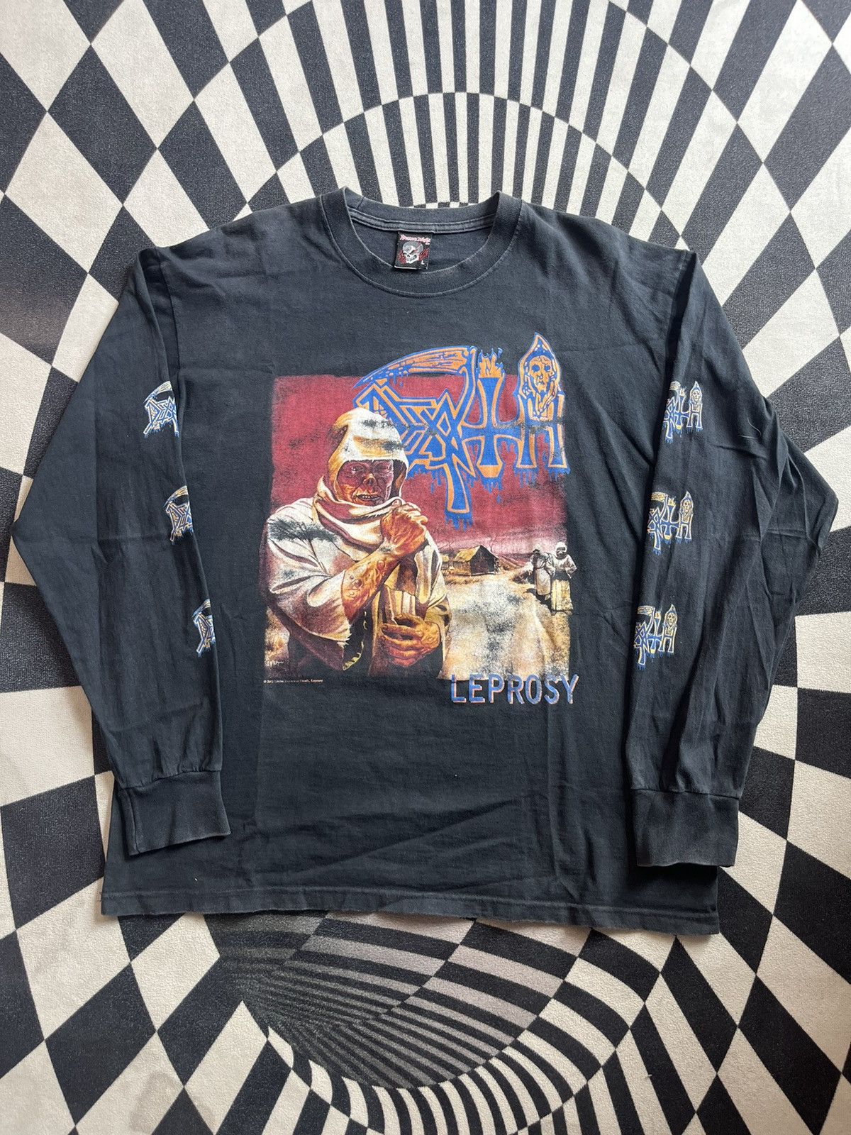 Band Tees Vintage DEATH LEPROSY 2002’s Band Tshirt Size US L / EU 52-54 / 3 - 4 Thumbnail