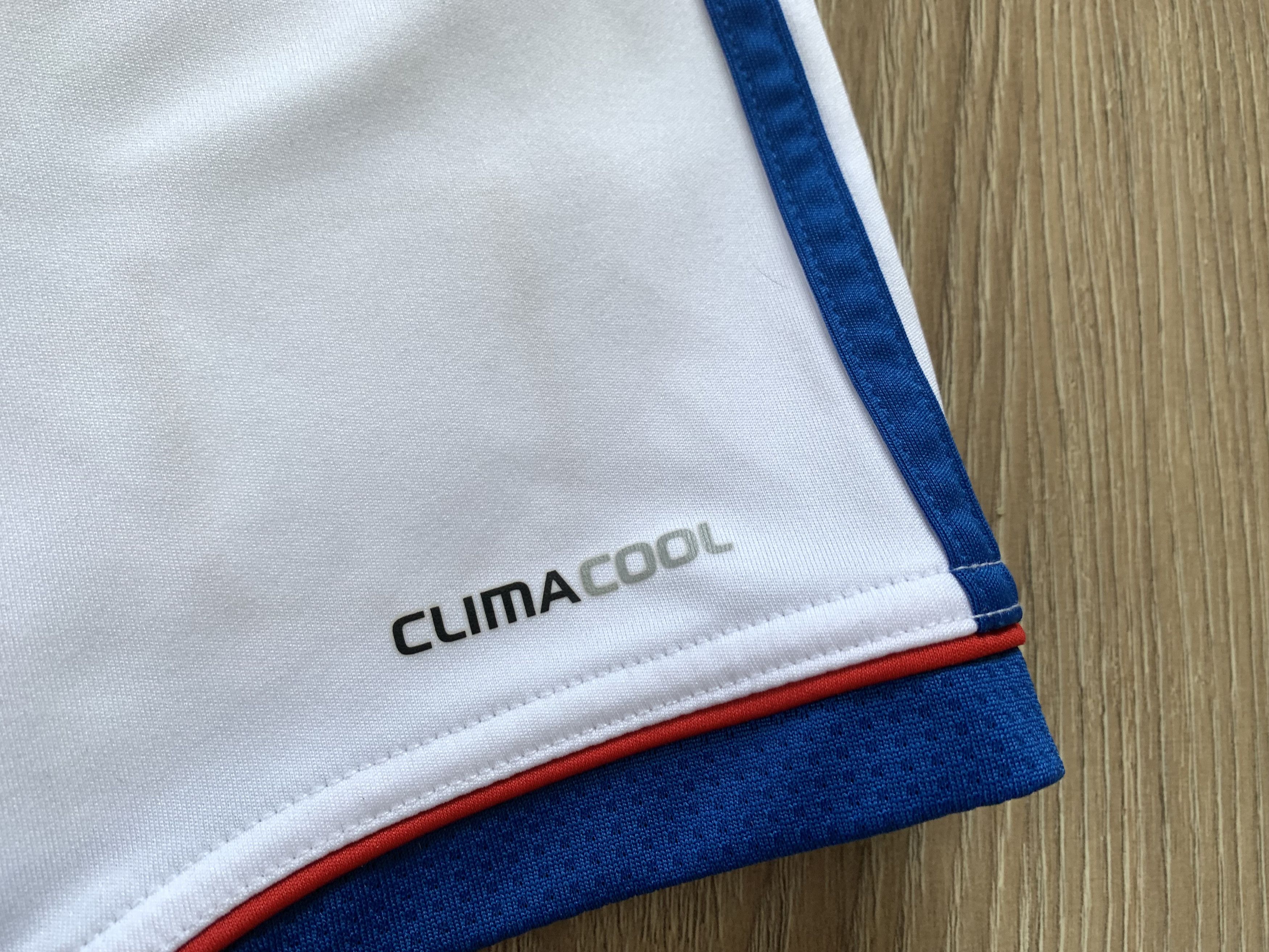 Adidas × Vintage Adidas Olympique Lyon Home Shorts 2011 Size US 32 / EU 48 - 6 Thumbnail