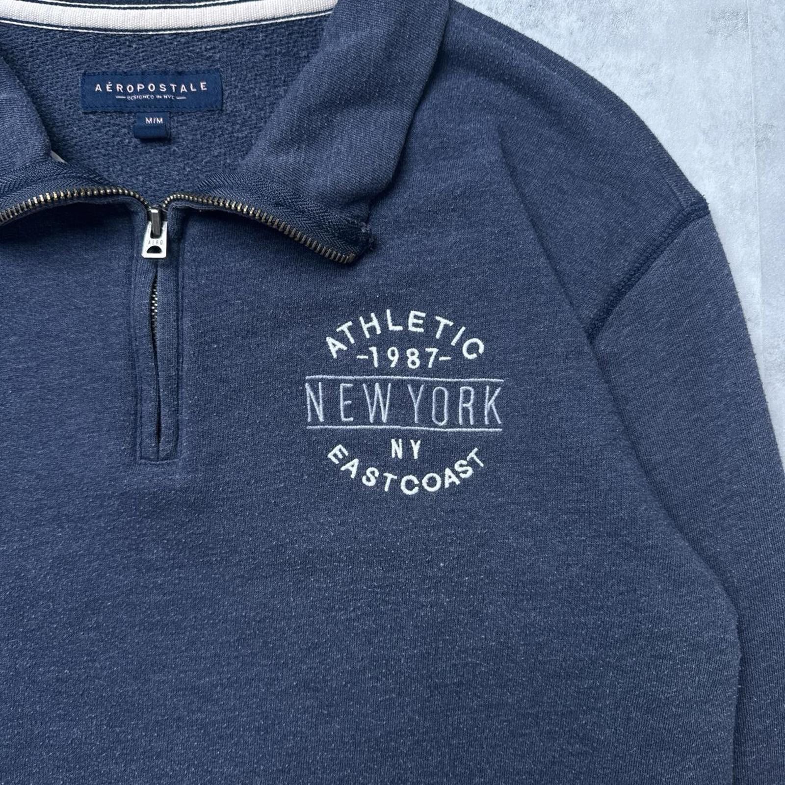 Aeropostale Y2K Aeropostale 00s Quarter Zip Up Jacket Size M / US 6-8 / IT 42-44 - 5 Thumbnail