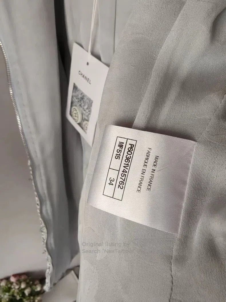 Chanel Chanel Tweed Long Sleeve Coat. Size US S / EU 44-46 / 1 - 3 Thumbnail