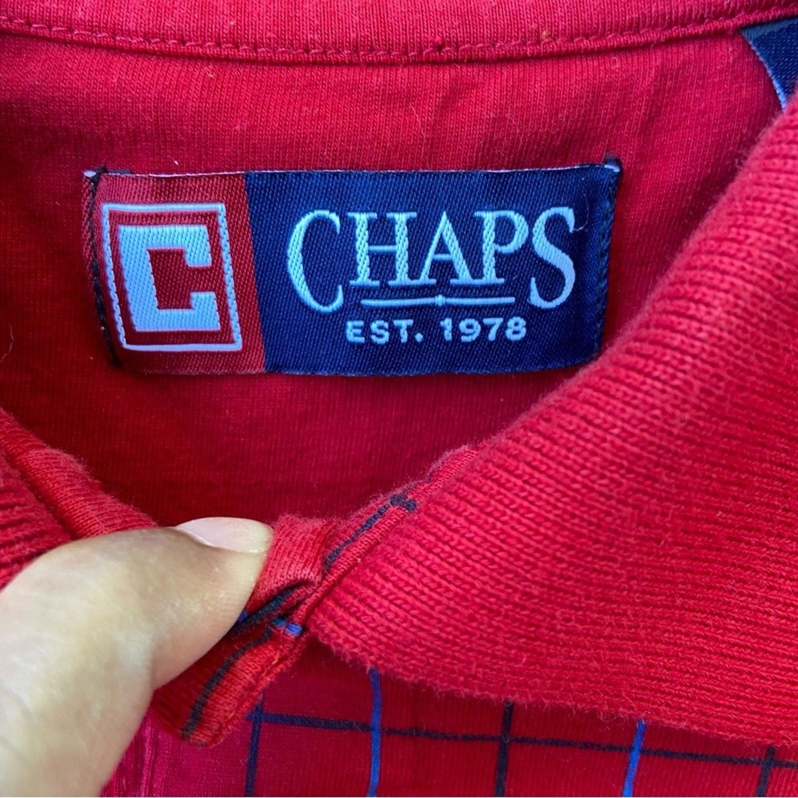 Chaps Chaps Mens Large Cotton Short Sleeve Collared Polo Shirt Size US L / EU 52-54 / 3 - 3 Thumbnail