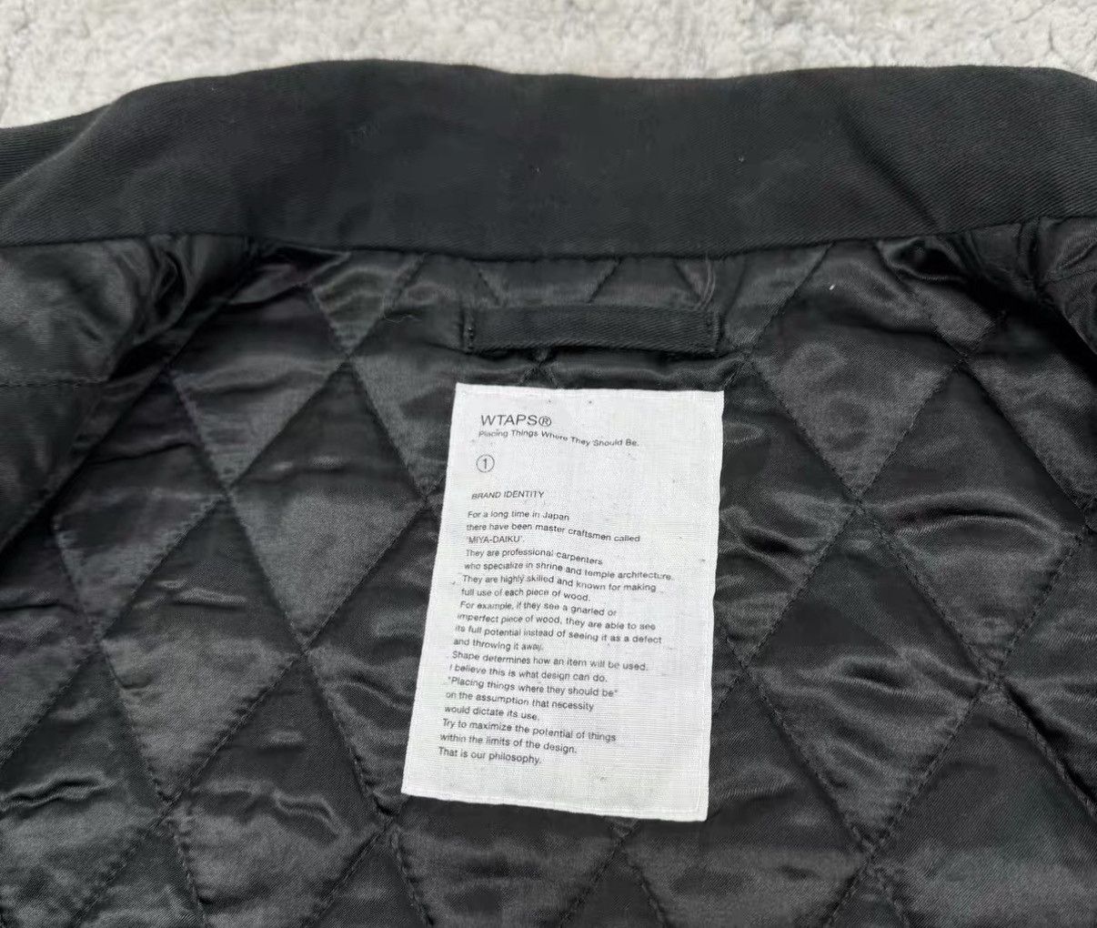 Wtaps WTAPS 17AW Jacket with Large Back Logo J16 Size US XS / EU 42 / 0 - 8 Thumbnail