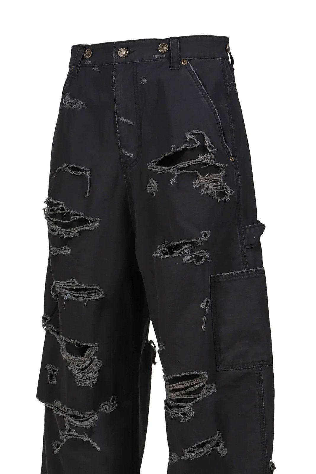 PROJECT G/R PROJECT GR DISTRESSED PATCH WORK PANTS PROTOCOL INDEX Size US 32 / EU 48 - 3 Thumbnail