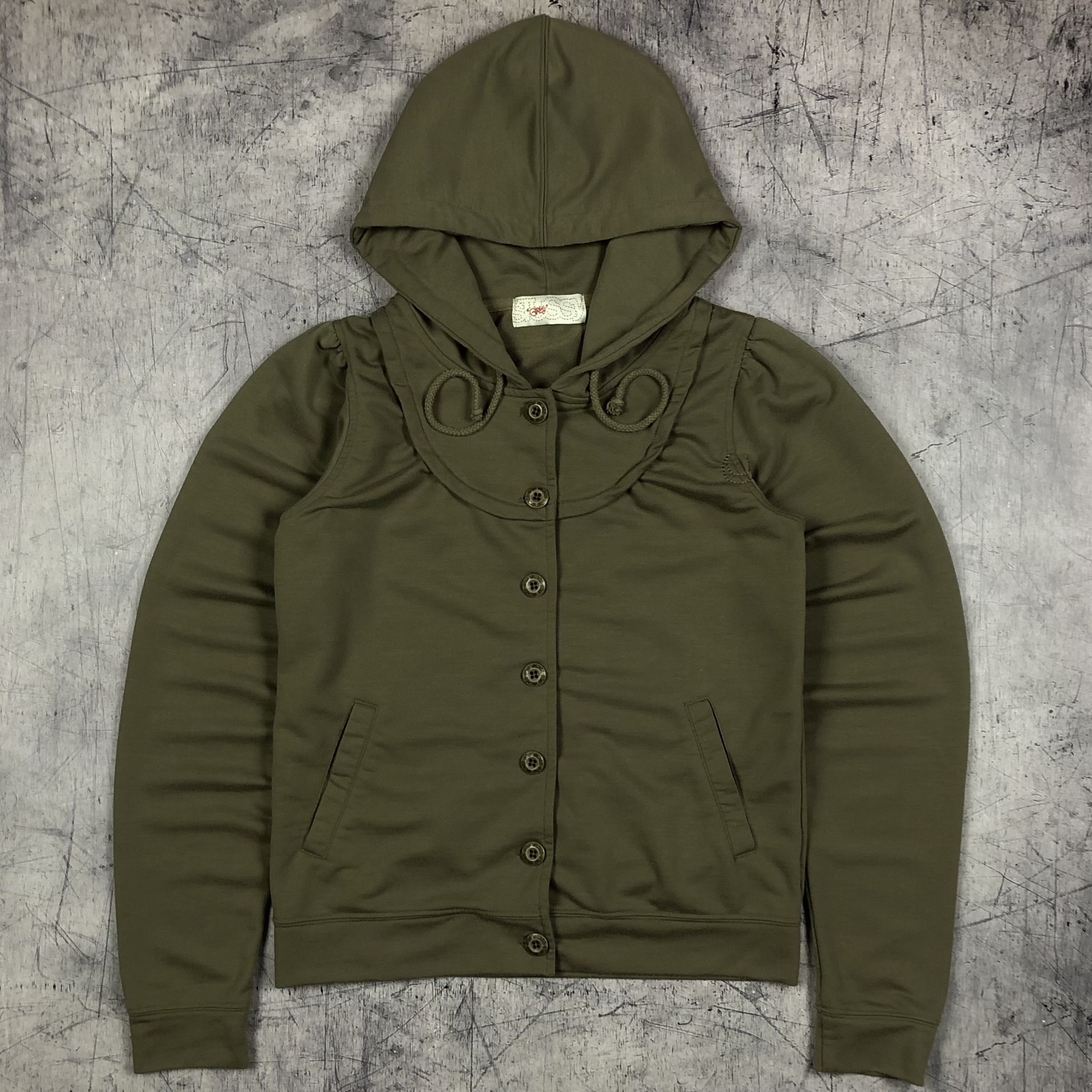 Stussy Y2K Stussy Girls SAMPLE Moon Avant Garde Hoodie Size M / US 6-8 / IT 42-44 - 5 Thumbnail