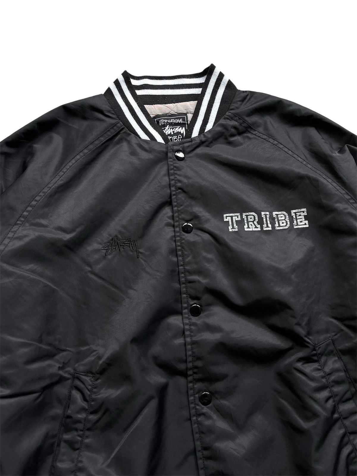 Stussy Vintage Stüssy Varsity Nylon Jacket Size US M / EU 48-50 / 2 - 4 Thumbnail