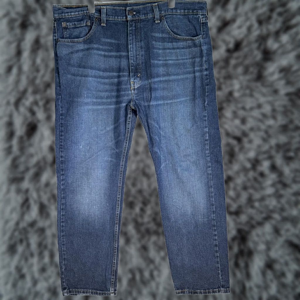 Levi's VINTAGE Levis 505 Jeans Mens 40x30 Blue Regular Fit Straight Leg Denim Zip Fly Size US 40 / EU 56 - 1 Thumbnail