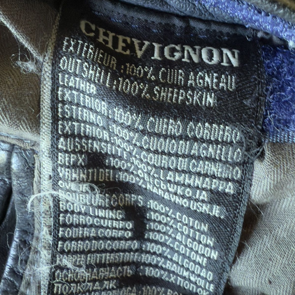 Chevignon Chevignon Leather Jacket – Early 1970s, Based on 1959 Model Size US M / EU 48-50 / 2 - 8 Thumbnail