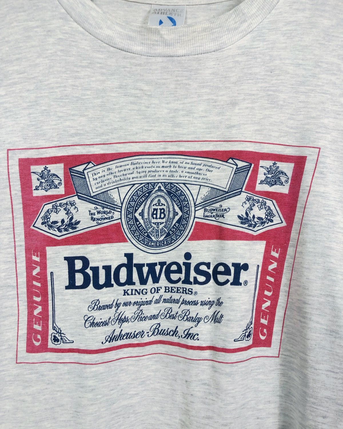 Budweiser Rare Vintage Budweiser Tee Made in USA Size US M / EU 48-50 / 2 - 3 Thumbnail