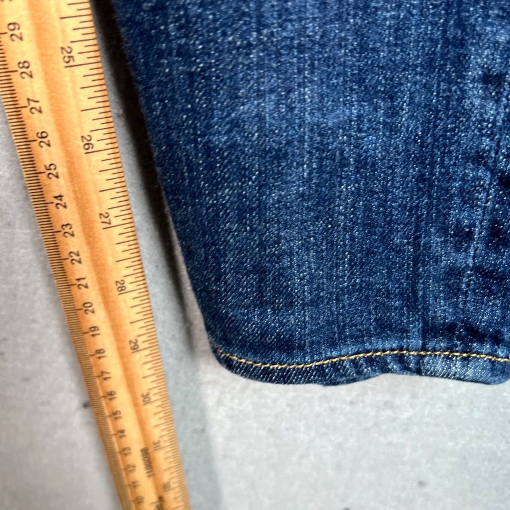 Abercrombie & Fitch Abercrombie & Fitch Womens Skinny Jeans Blue Denim Stretch 26 x 31 5-Pocket Regular Size Threaded Size 26" / US 2 / IT 38 - 7 Thumbnail