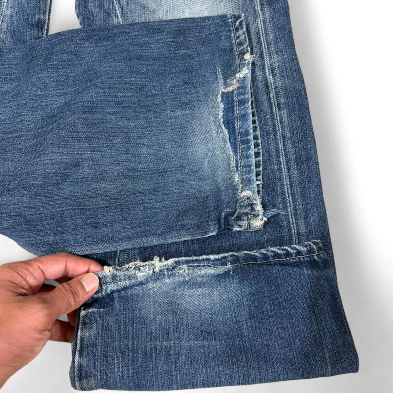 Other G-Star blue denim jeans with a distressed look Size 28" / US 6 / IT 42 - 8 Thumbnail