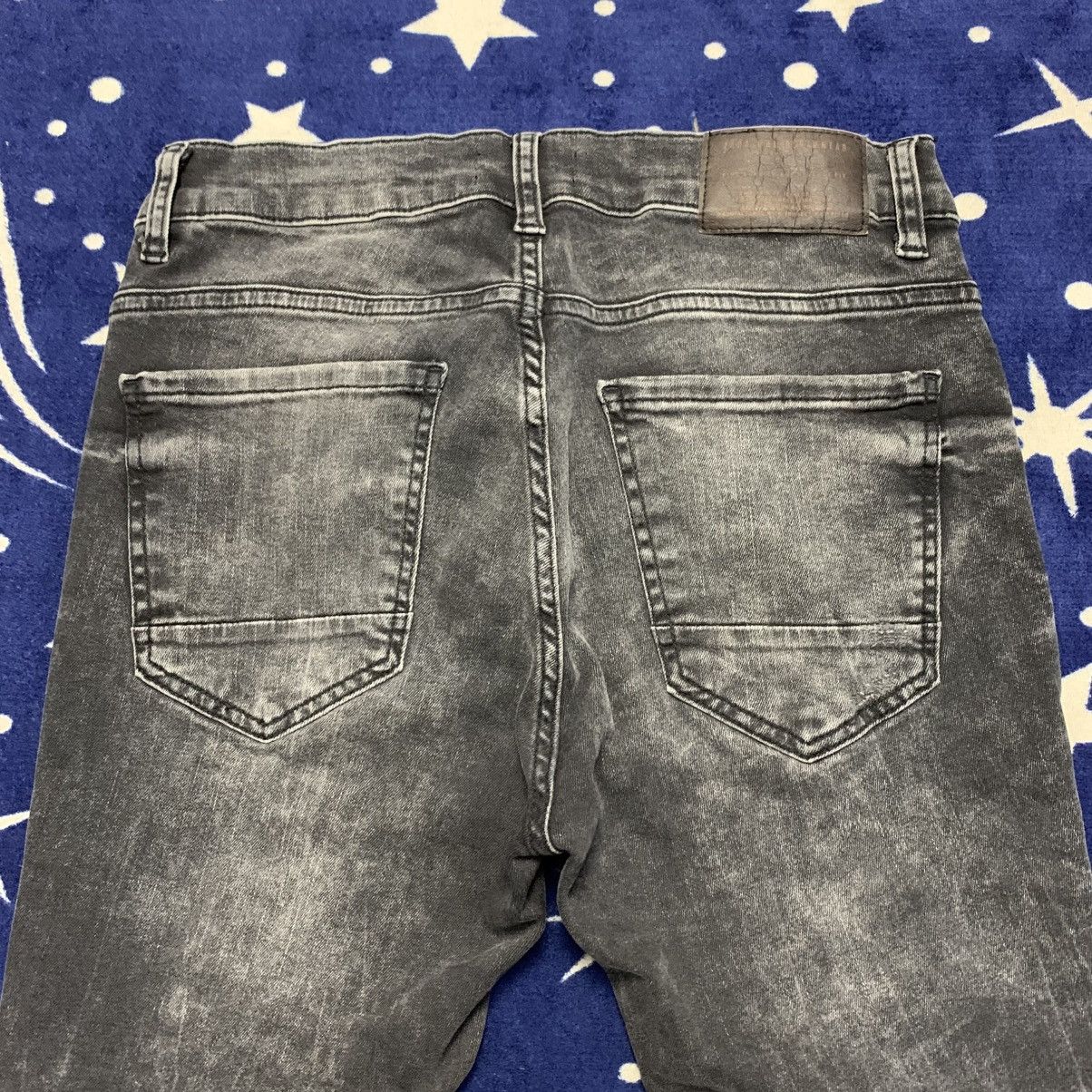 Zara ZARA MAN Rock Star Studded Biker Stretchable Denim Size US 28 / EU 44 - 16 Thumbnail