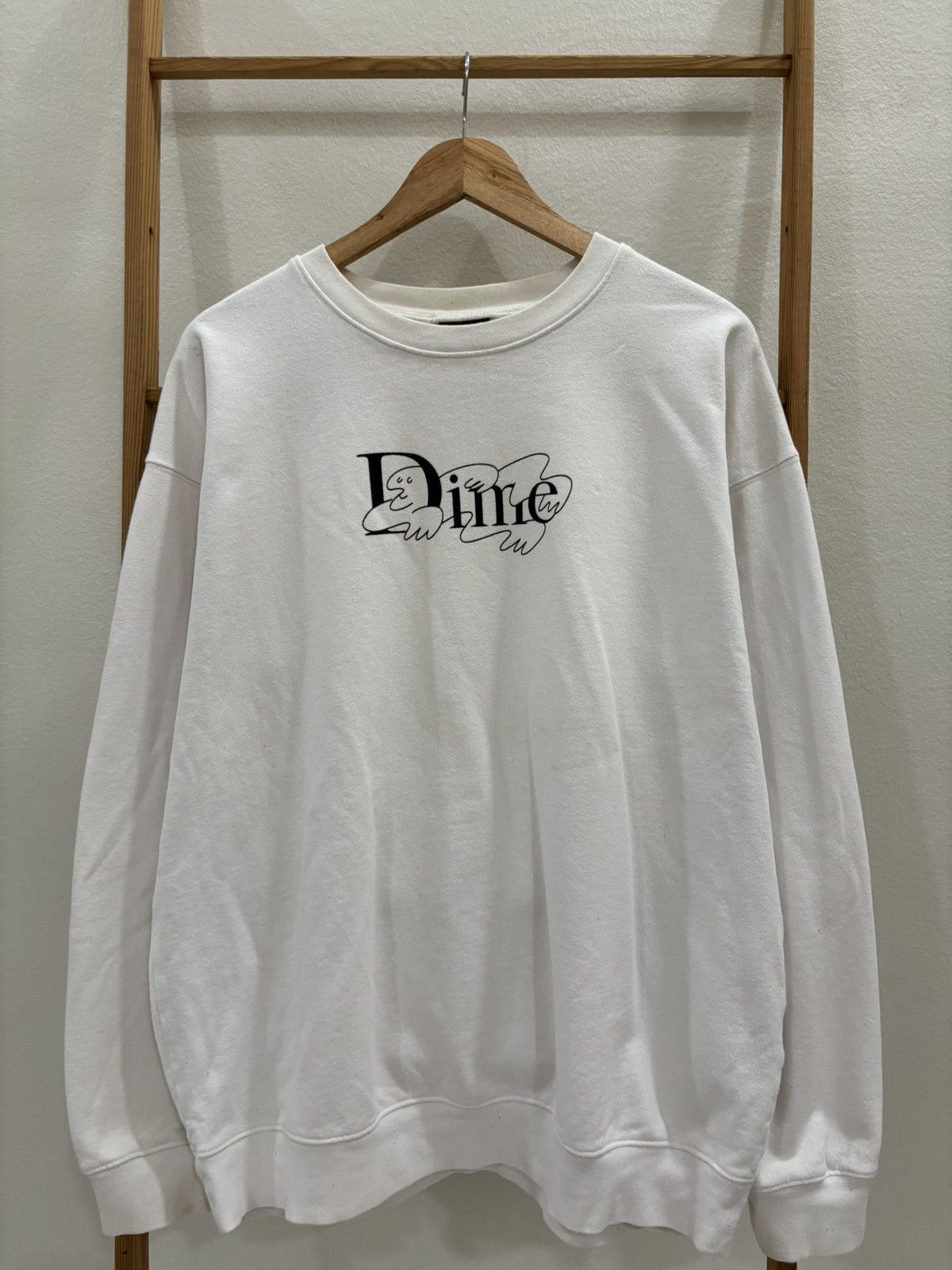 Dime Dime chilling classic logo Sweatshirt Size US L / EU 52-54 / 3 - 1 Thumbnail