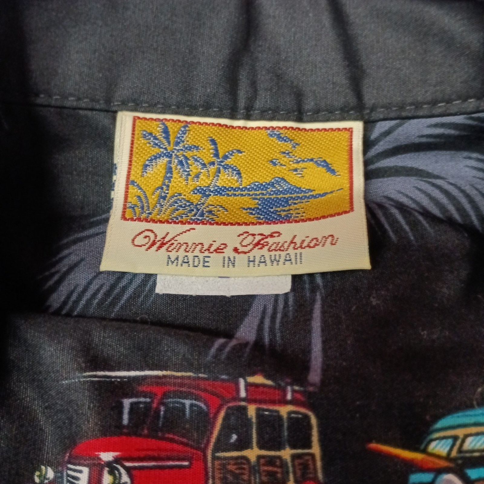 Other Vintage Winnie Fashion Shirt Mens L Floral Car Surf Hawaiian Size US L / EU 52-54 / 3 - 3 Thumbnail