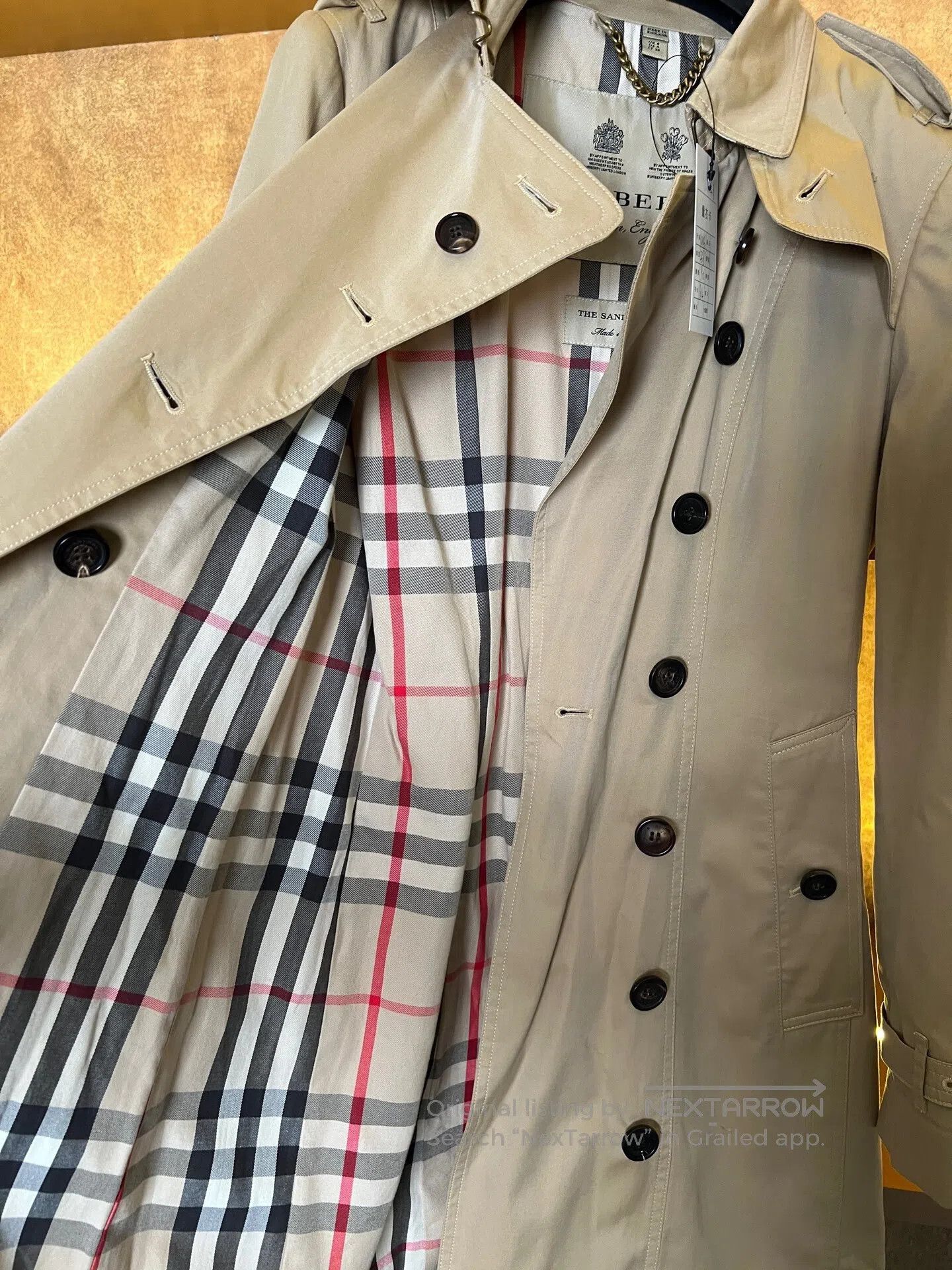 Burberry Burberry Double Breasted Trench Coat| Size XS / US 0-2 / IT 36-38 - 3 Thumbnail