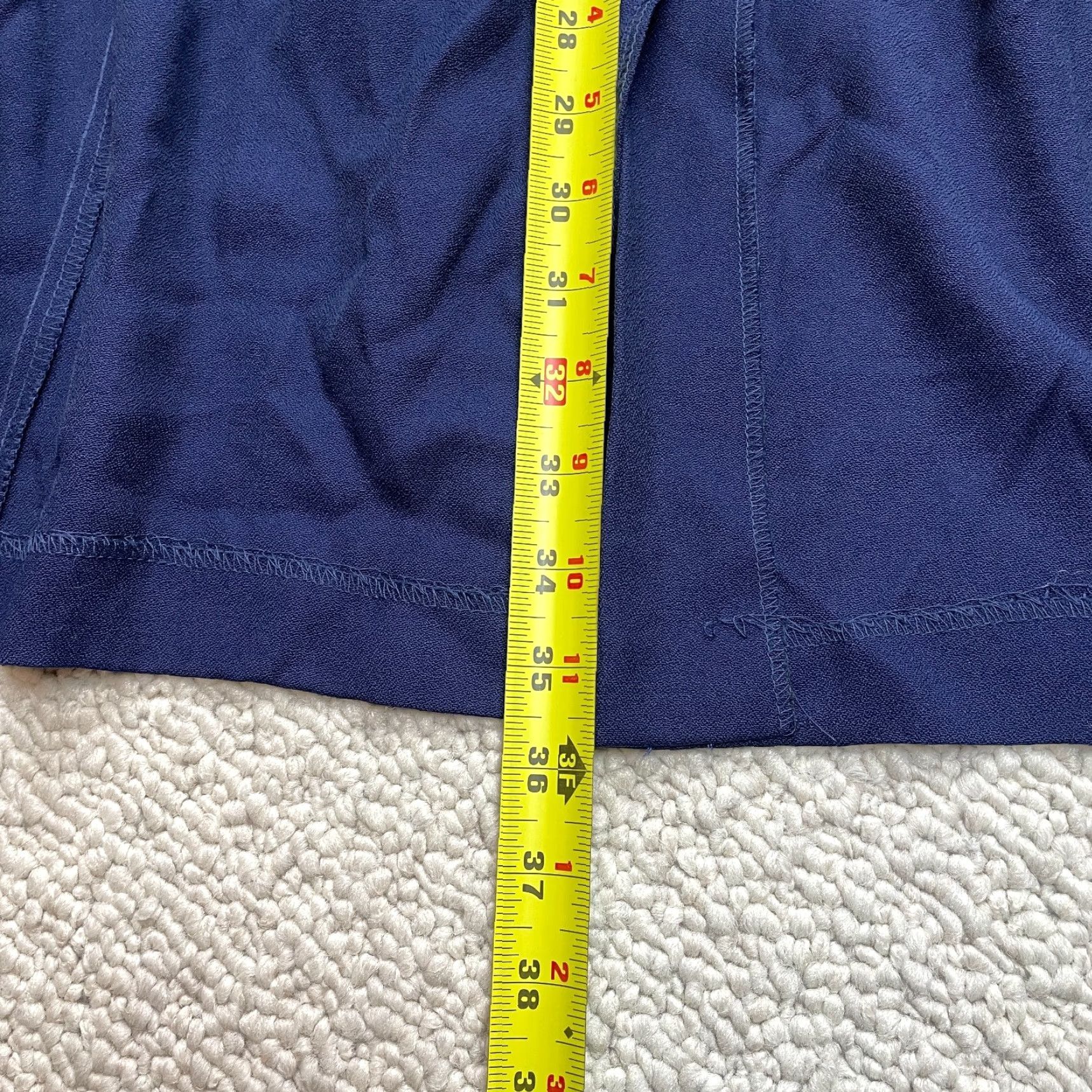 Vintage VINTAGE Dani Max Jacket Womens 10 Blue Mid Length Long Sleeve Button Up Size L / US 10 / IT 46 - 3 Thumbnail