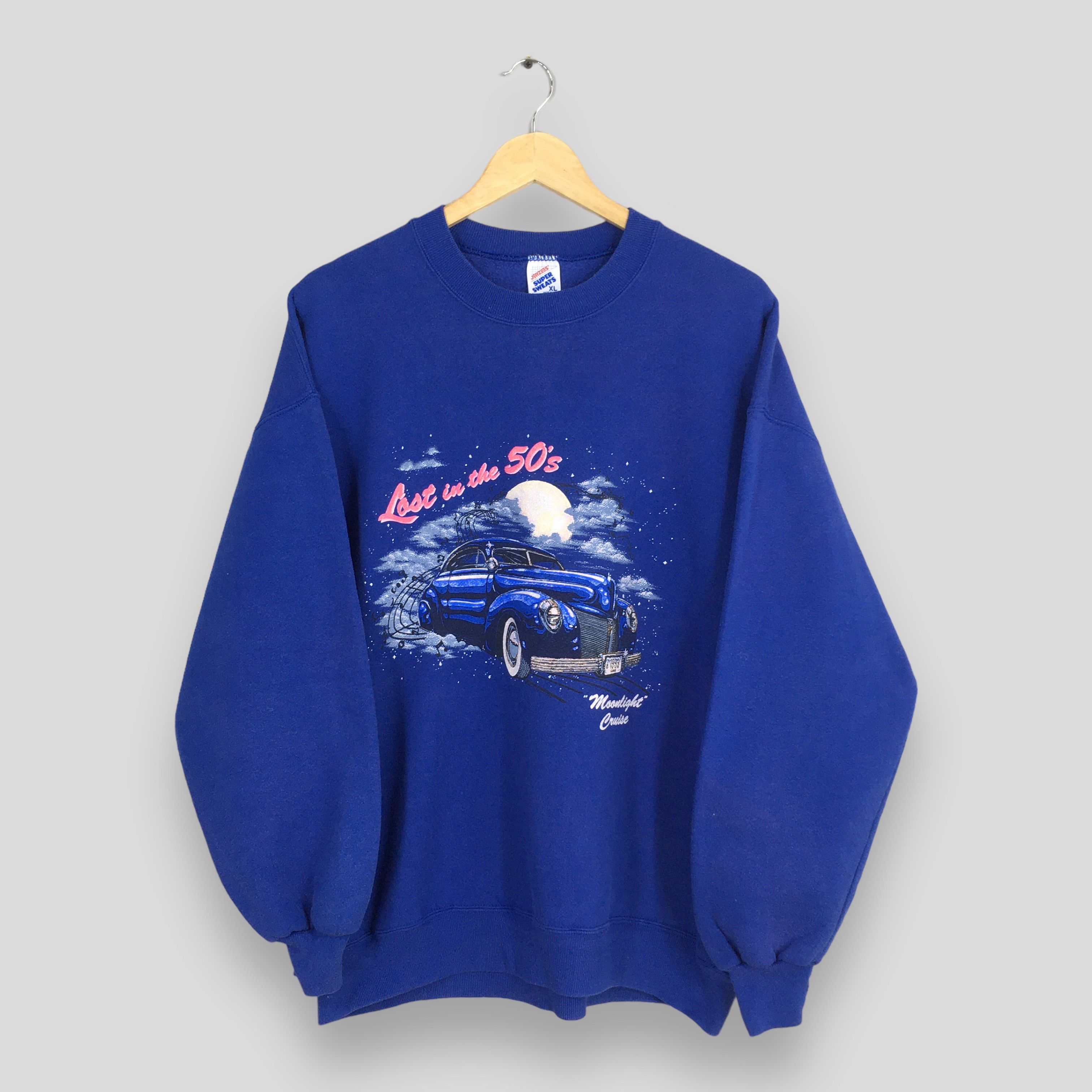 Jerzees Vintage 90s Johnny Tillotson Concert Sweatshirt XLarge Size US XL / EU 56 / 4 - 1 Thumbnail