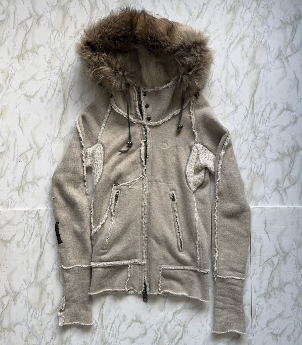 Le Grande Bleu (L.G.B.) Lgb raccoon fur parka | Grailed