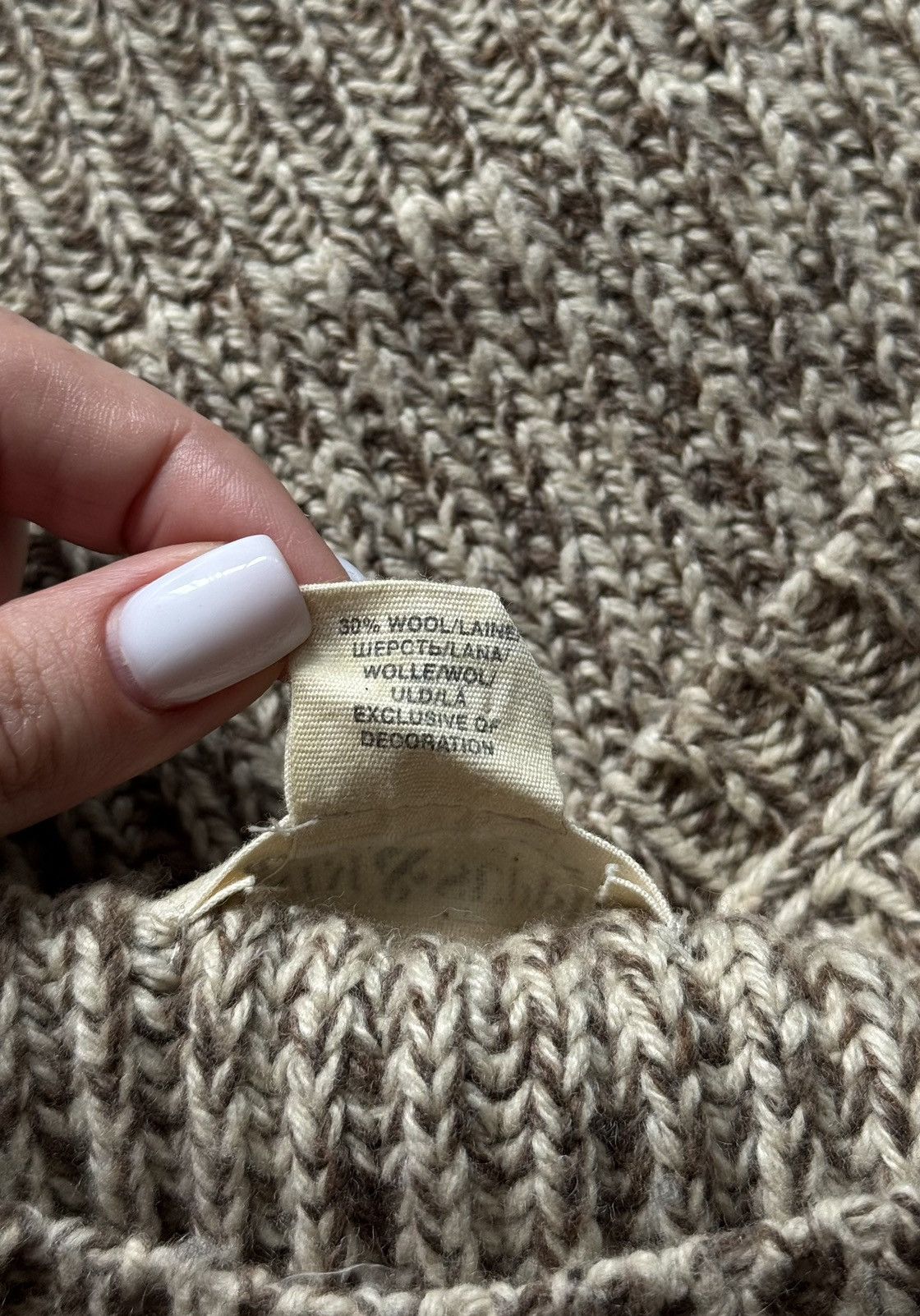 Ralph Lauren Ralph Lauren Denim & Supply wool blend ribbed sweater Size L / US 10 / IT 46 - 9 Thumbnail