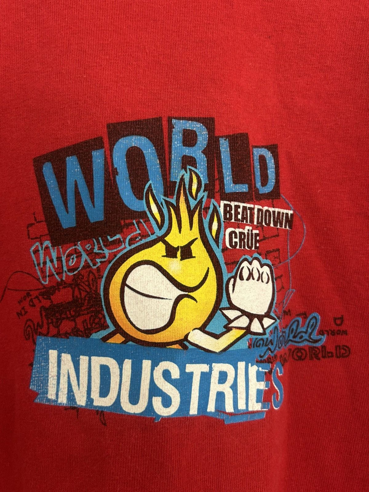 World Industries Vintage World Industries Skate Beatdown Crue Longsleeve Size US XL / EU 56 / 4 - 7 Thumbnail