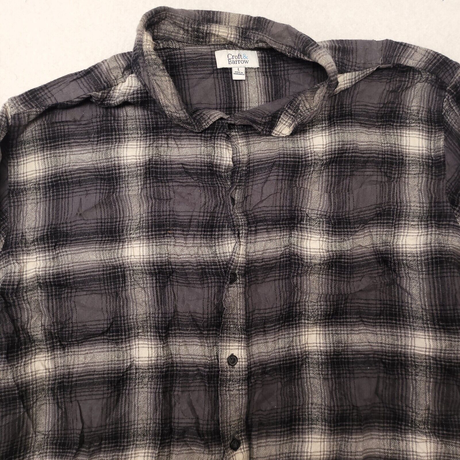 Croft & Barrow Croft & Barrow Tartan Flannel Button Up Shirt Mens Size L Size US L / EU 52-54 / 3 - 1 Thumbnail
