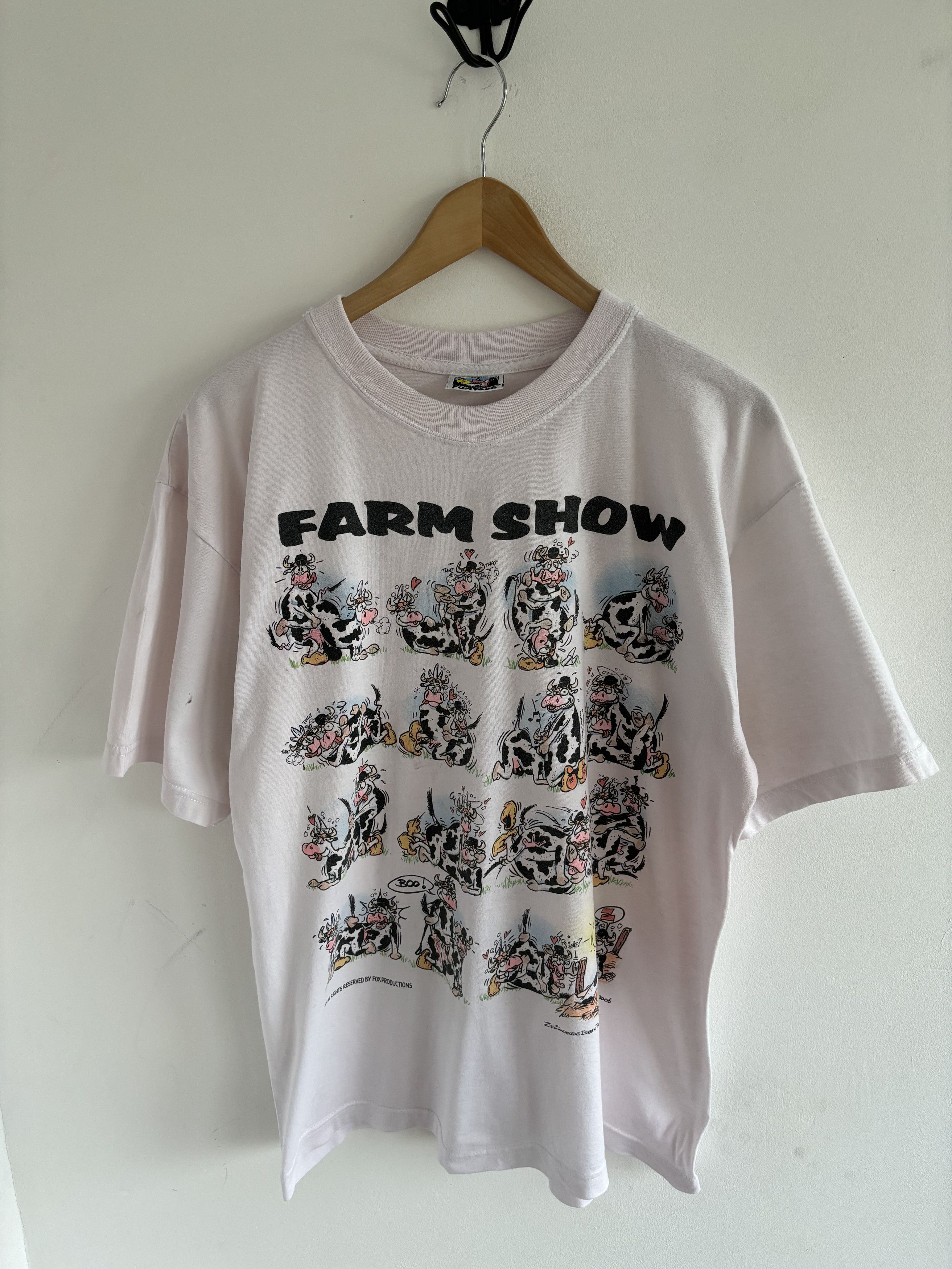 Humor Vintage 90s Farm Show Kamasutra Sex Position Cow Tee | Grailed