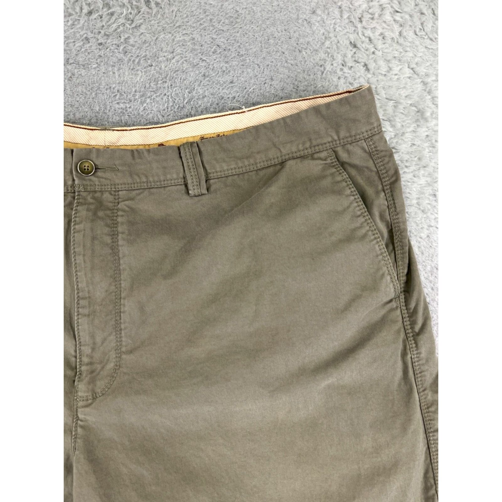 Tommy Bahama Tommy Bahama Shorts Mens 42 Beige Cotton Blend Chino Beach Aloha Casual Mens Size US 42 / EU 58 - 5 Thumbnail