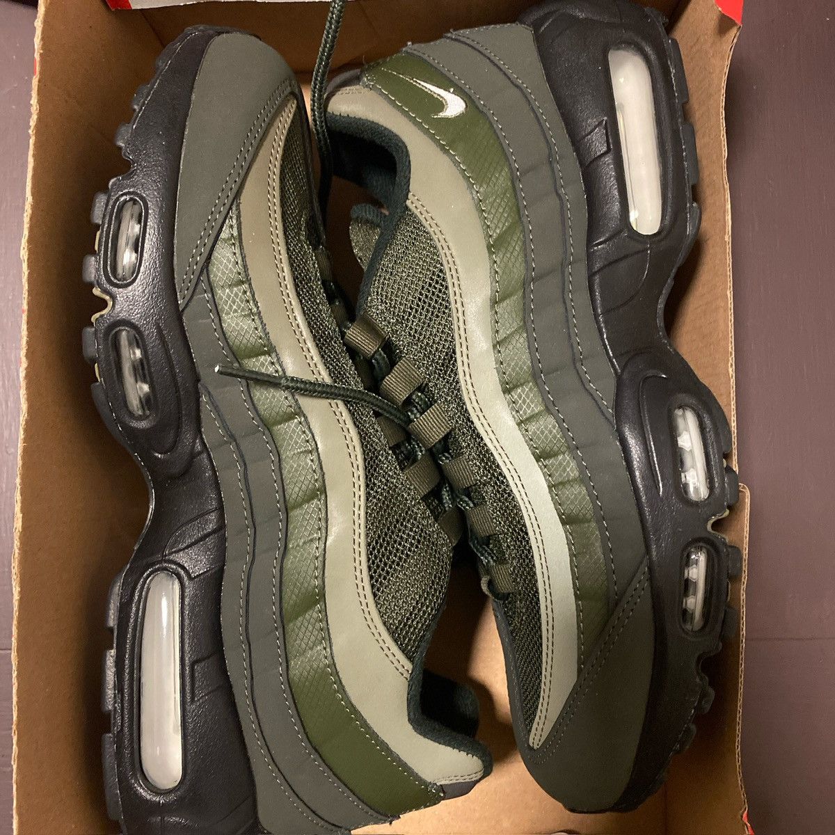 Nike Nike Air Max 95 Sequoia NEGOTIABLE Size US 8.5 / EU 41-42 - 1 Thumbnail