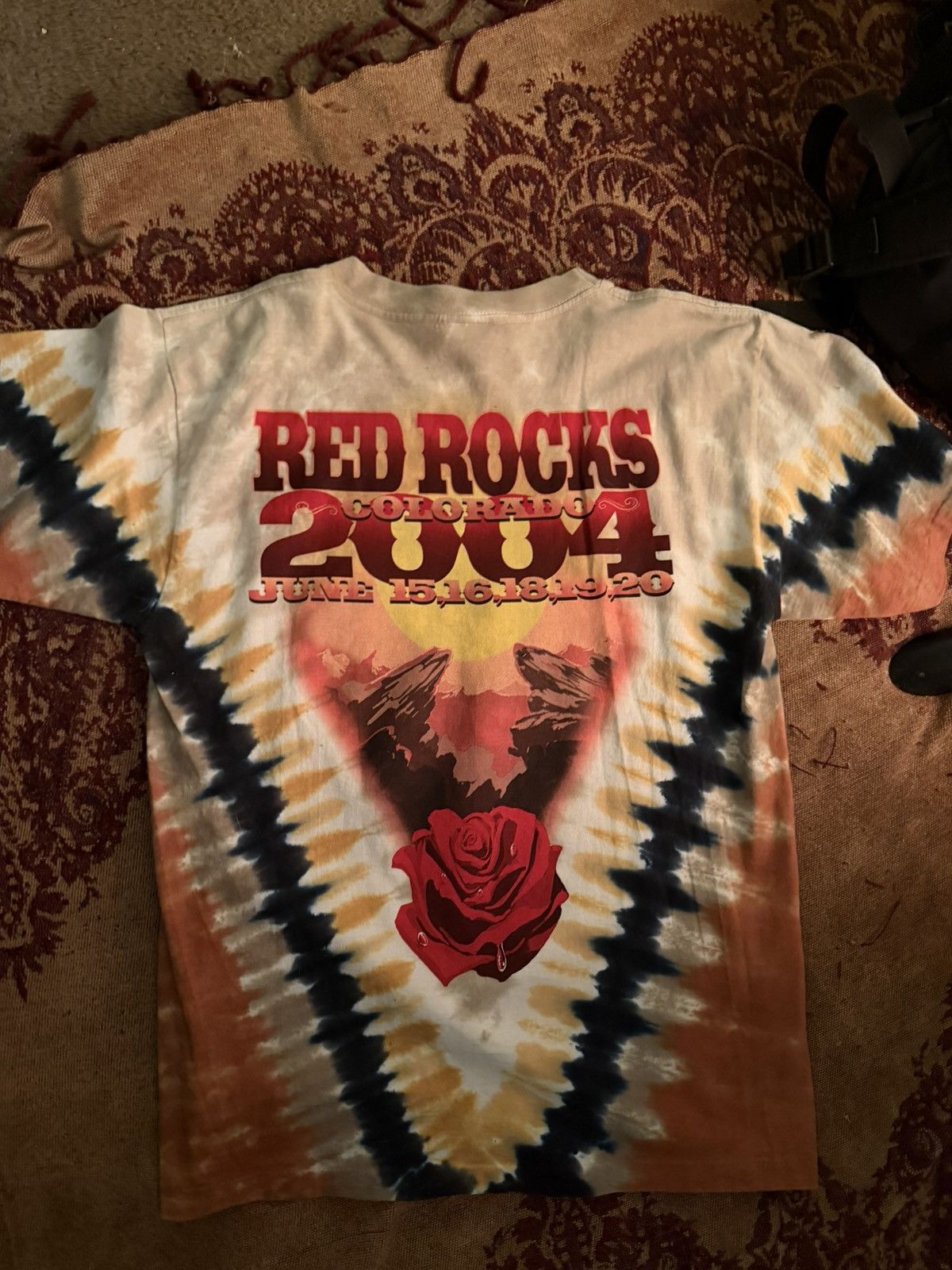 Grateful Dead × Liquid Blue 2004 red rocks grateful dead tour Size US M / EU 48-50 / 2 - 3 Thumbnail