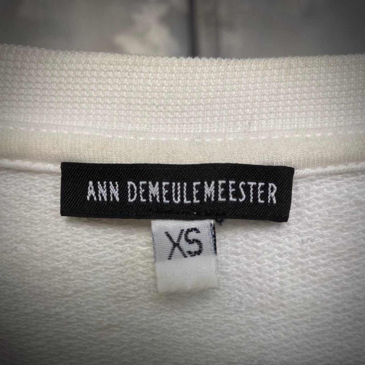 Ann Demeulemeester Milk sweatshirt S-M Size US M / EU 48-50 / 2 - 5 Thumbnail