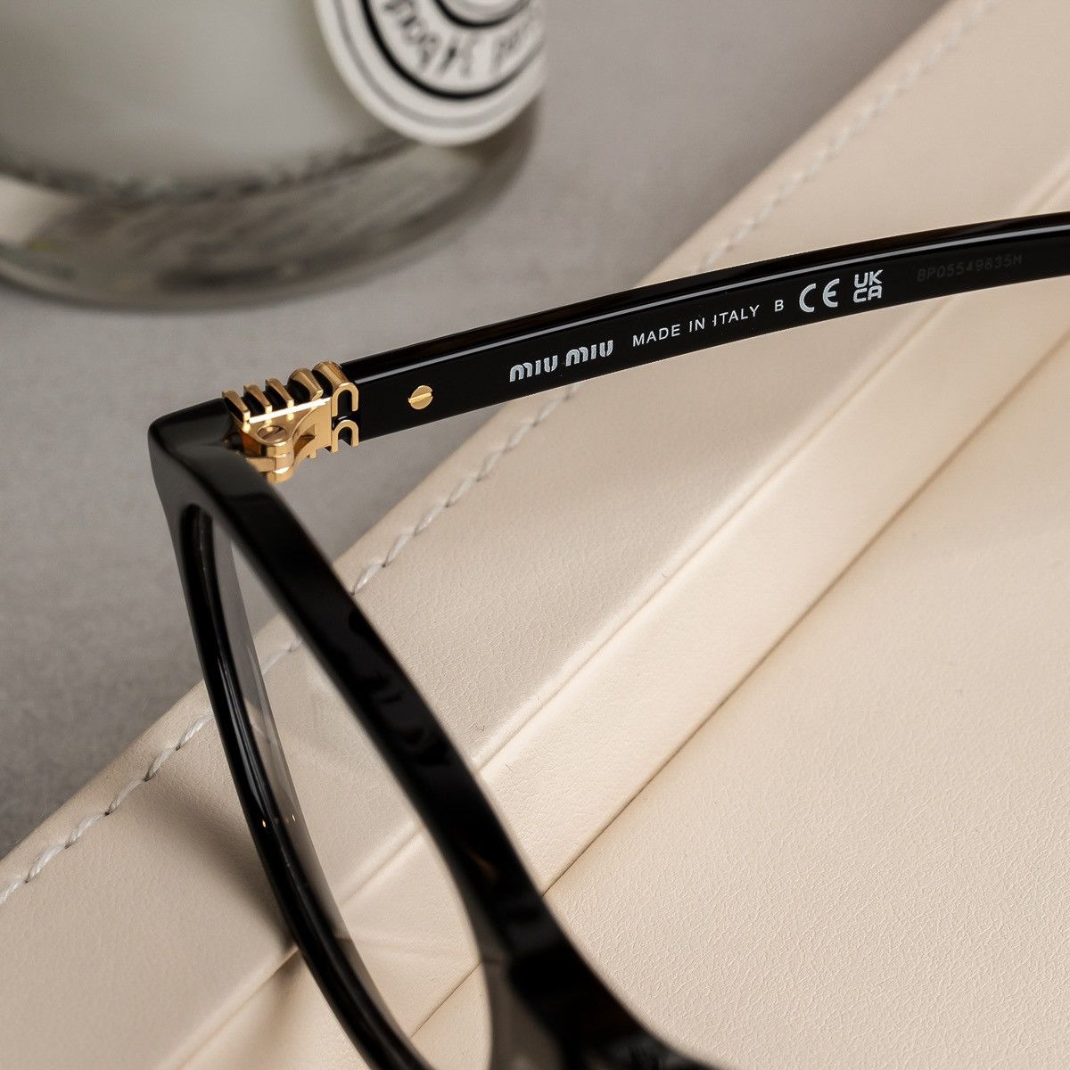 Miu Miu MIU MIU 0MU 09XV 1AB1O1 GLASSES Size ONE SIZE - 3 Thumbnail
