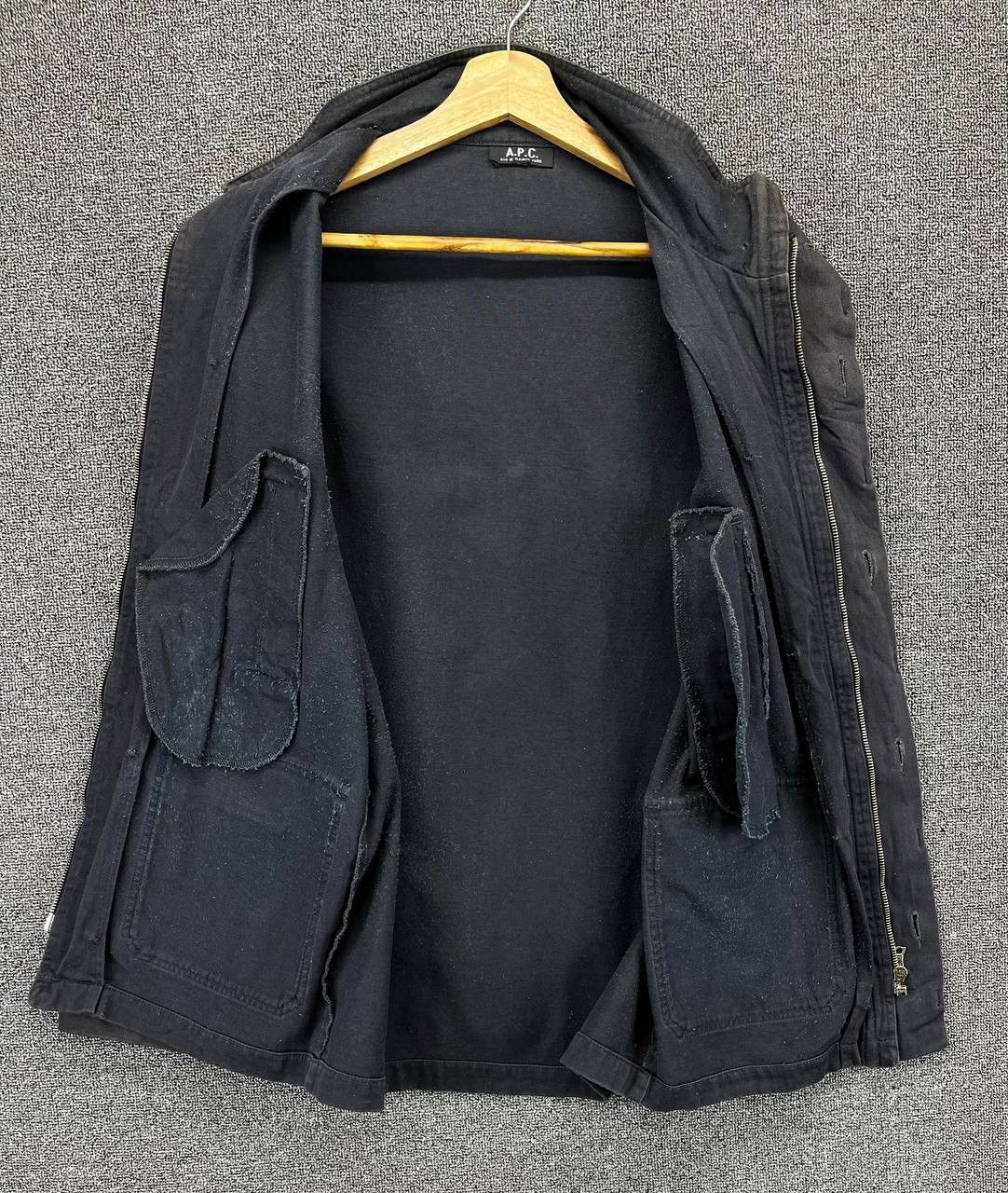 A.P.C. Vintage A.P.C. Bondage Multi Pocket Luxury Zip Up Jacket Size US M / EU 48-50 / 2 - 5 Thumbnail