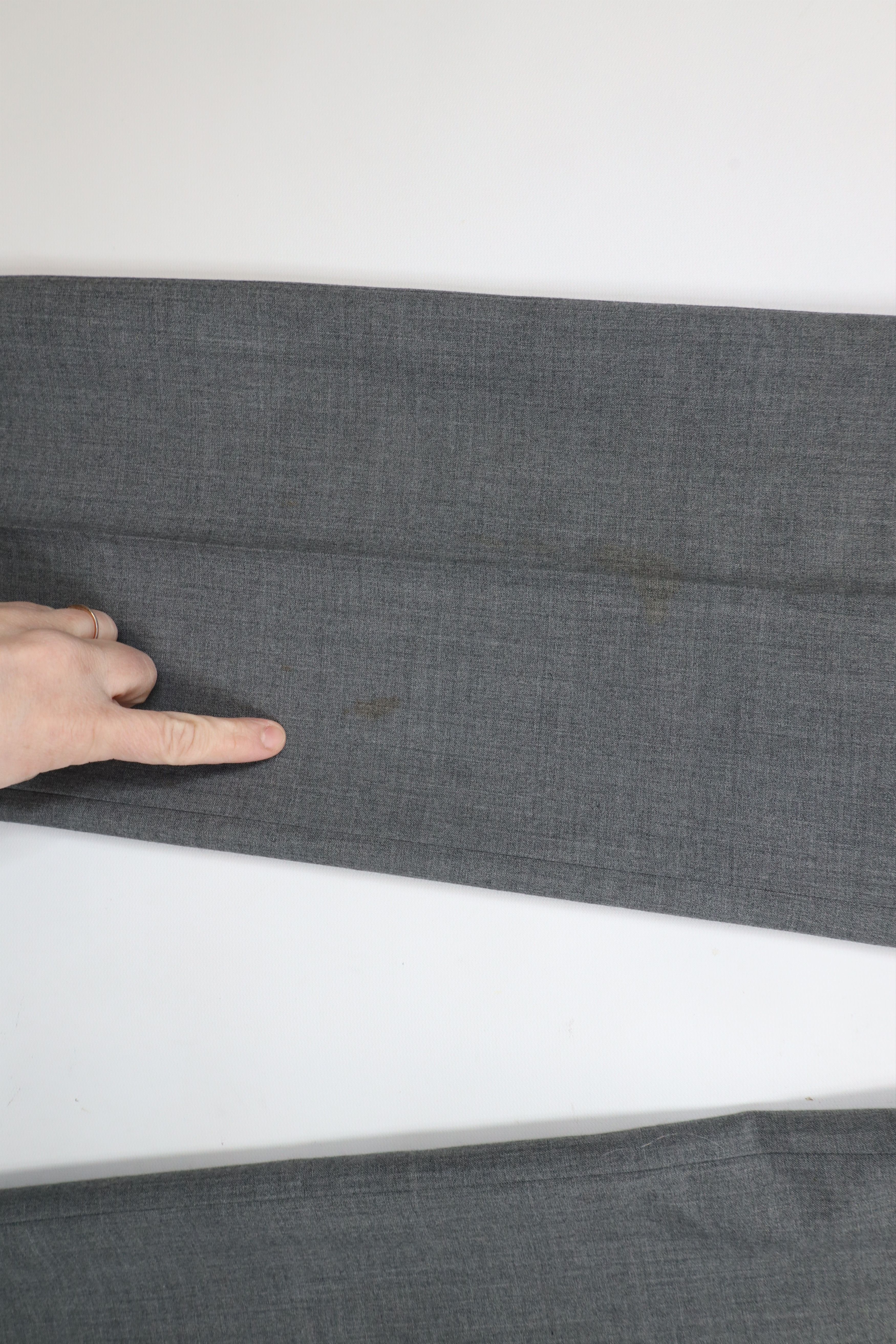 Vintage Vintage 70s Streetwear Wool Flared Wide Leg Chino Pants Size US 32 / EU 48 - 5 Thumbnail
