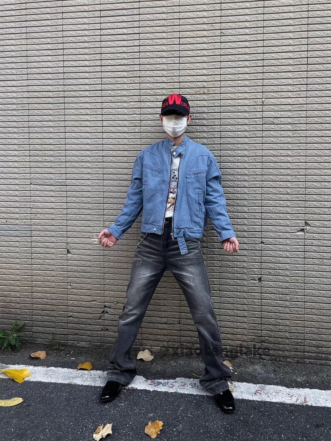 Jean × Vintage Washed faded cleanfit yuppie bootcut grunge jeans Size US 28 / EU 44 - 4 Thumbnail